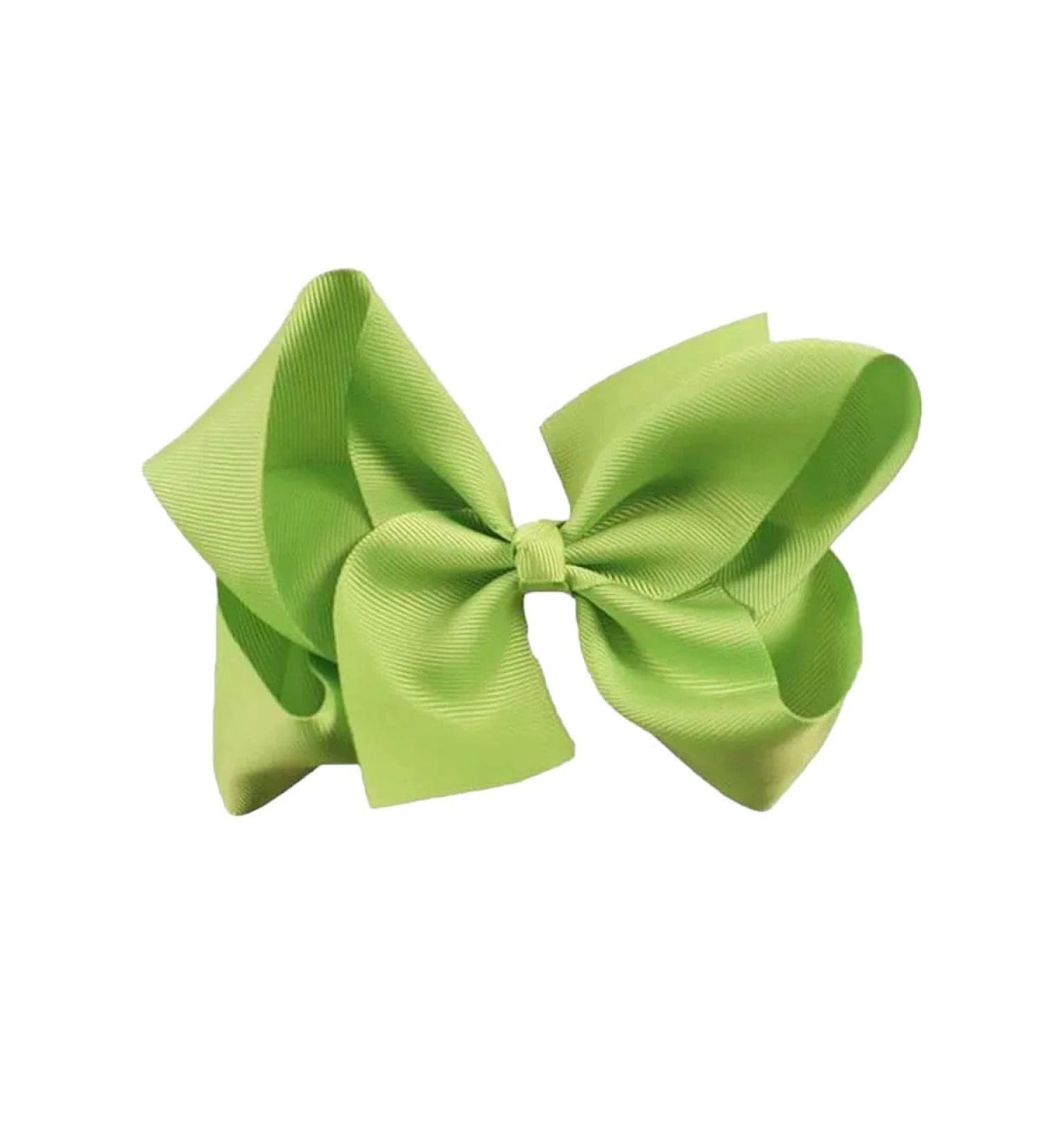 New 2025 1Pcs 6" Solid Grosgrain Ribbon Bow Hair Clips For New For Fashion With Large Hair Pins Hairgrips Barrettes Boutique Hair Accessories Jewelry Fashion Accessories Creative Gift - Buy Online on GoSupps.com