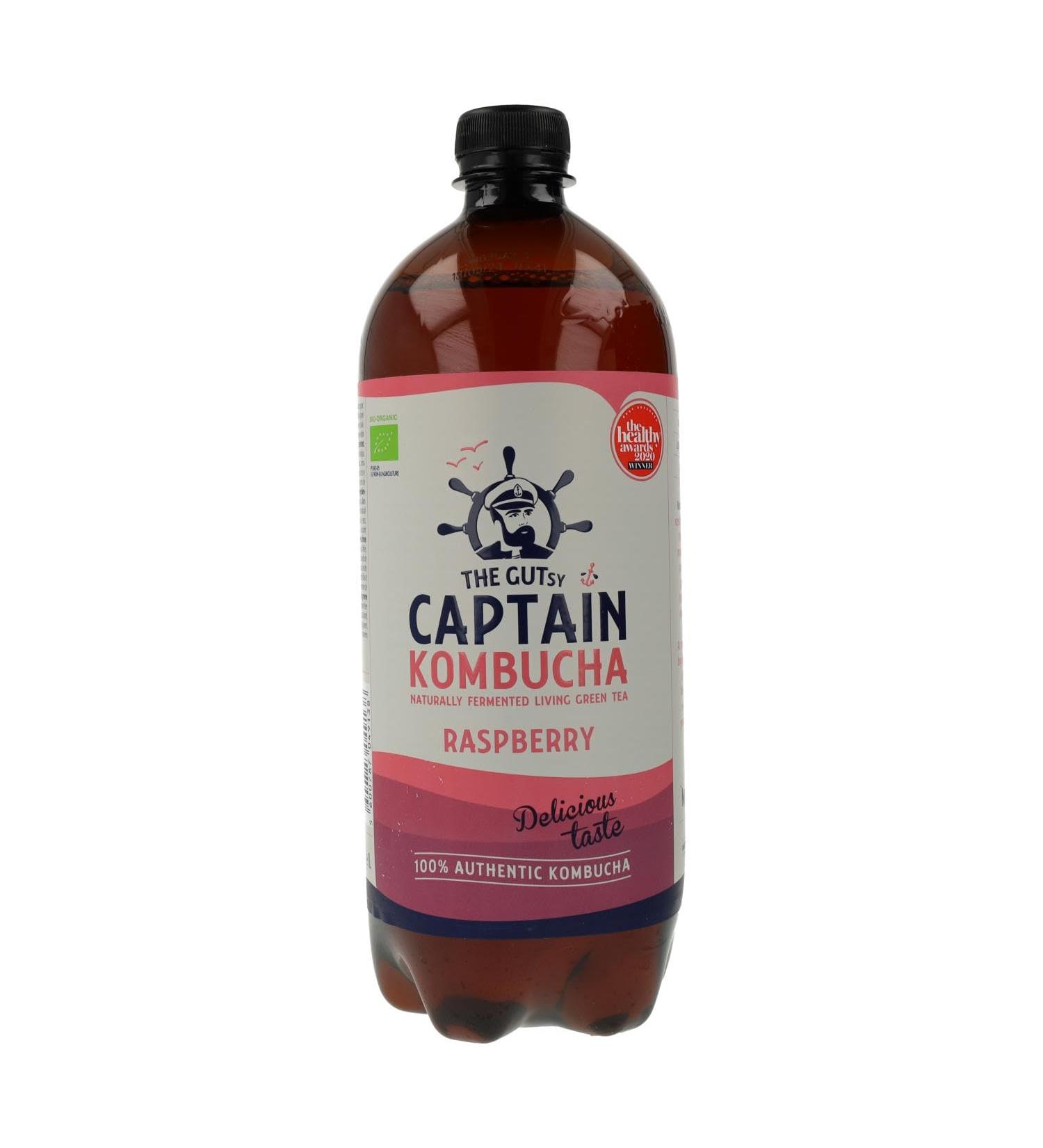Captain Kombucha - California Raspberry 400 Milliliters Ml (Pack of 1) - Buy Online on GoSupps.com