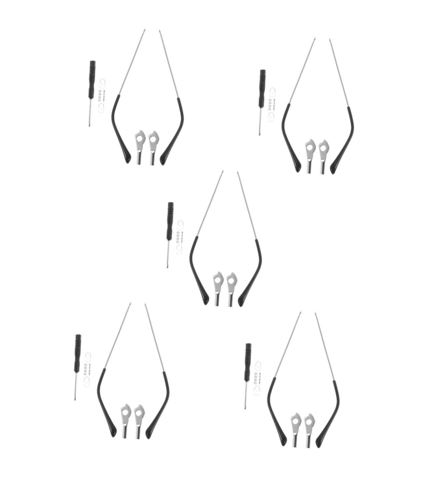 Lurrose 5 Pairs Glasses Accessories - Replacement Legs & Frames for Glasses | Durable & Stylish - Buy Online on GoSupps.com