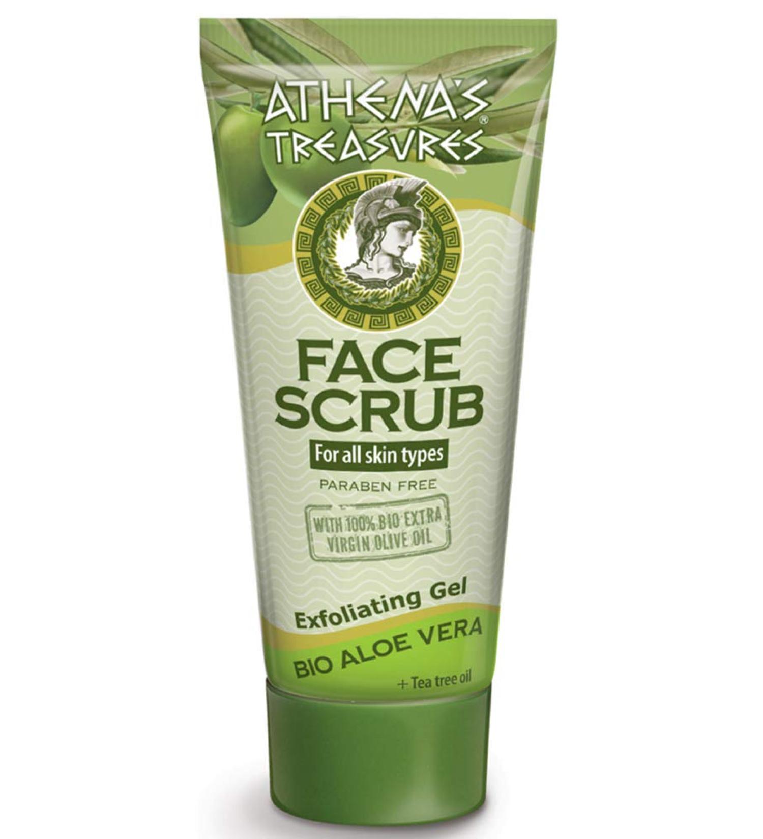 Pharmaid Athenas Treasures Aloe Vera Facial Peeling Gel 60ml | Exfoliating Cleansing Gel for Radiant Skin - Buy Internationally - Buy Online on GoSupps.com