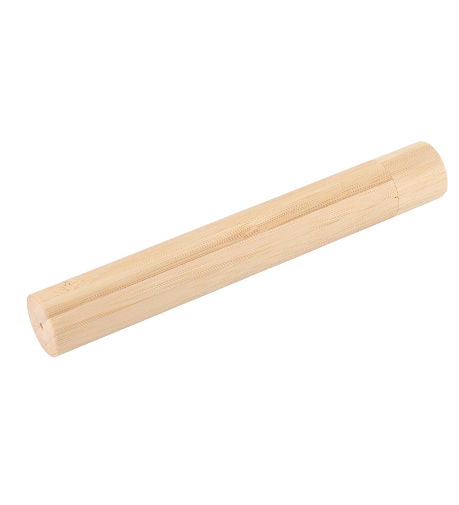 Shop AUNMAS Portable Eco-Friendly Cylinder Travel Toothbrush Holder | Travel Case & Storage Box - Buy Online on GoSupps.com