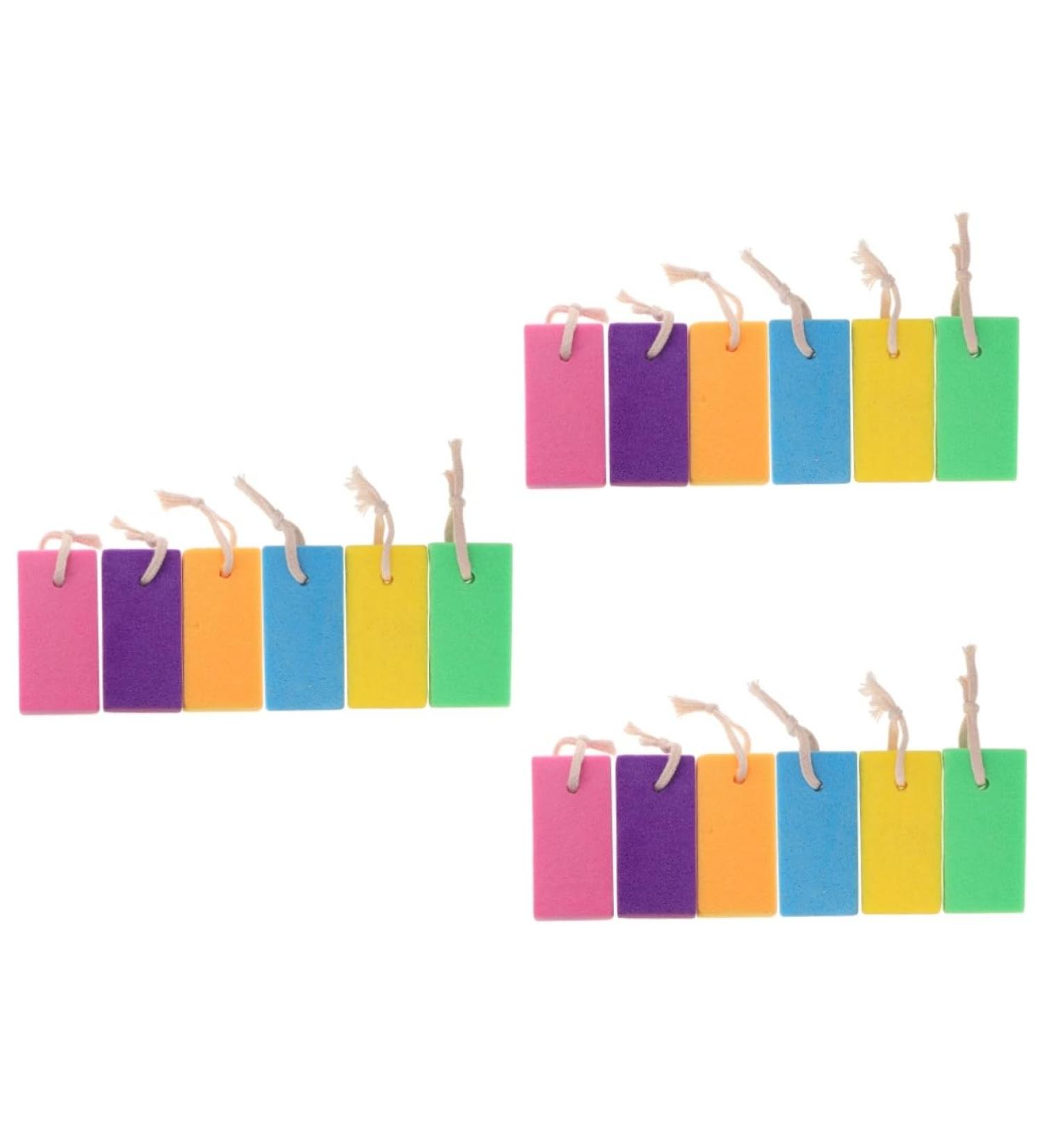 FRCOLOR Lot De 3 Grattoirs Pieds Pour liminer Les Peaux Dures Pierre Gommage De Bain Pour Hommes Et Femmes 6 Pi ces X 3 - Buy Online on GoSupps.com