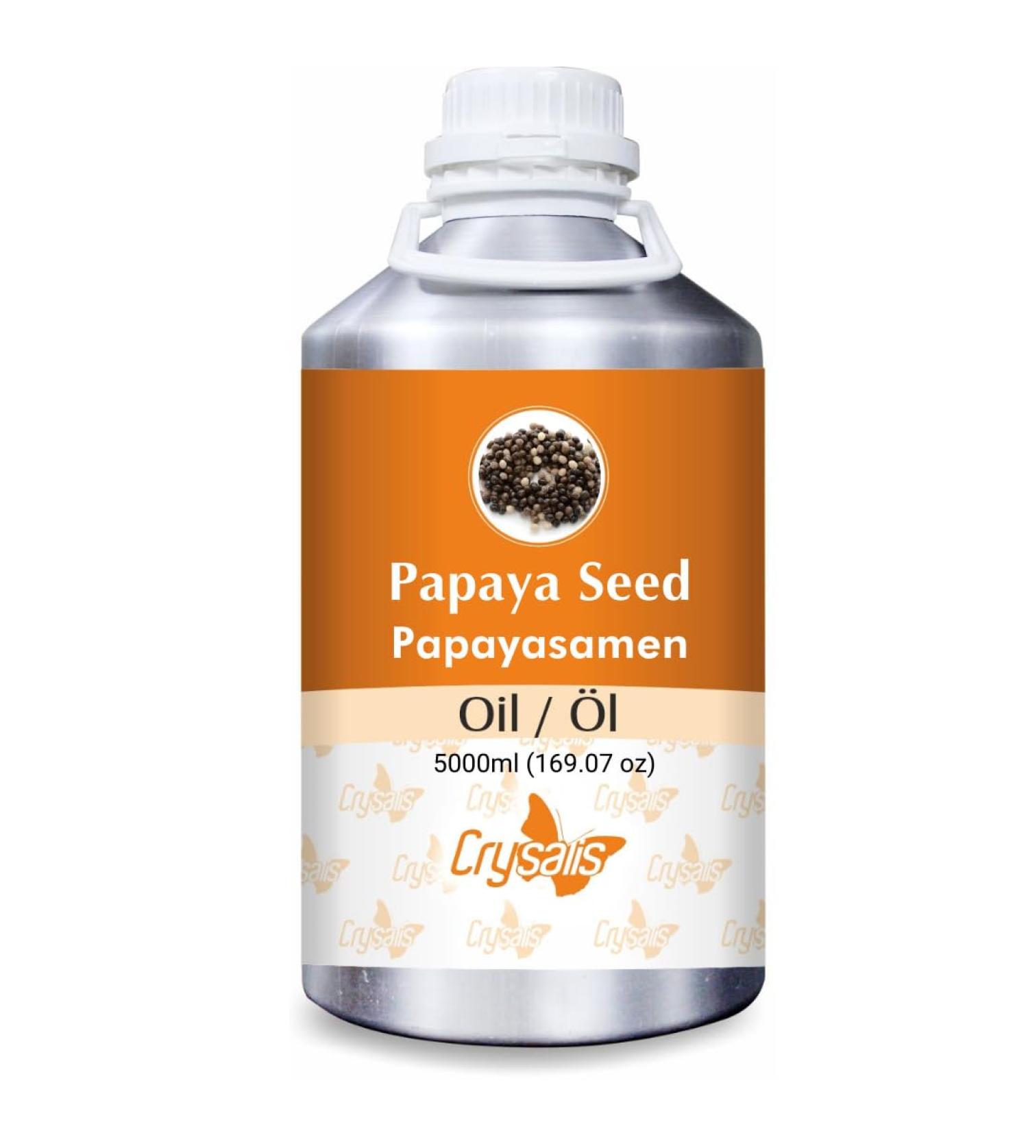 CRYSALIS Crysalis Papaya Seed Oil (Carica Papaya) - 5000ml/169 Fl oz
