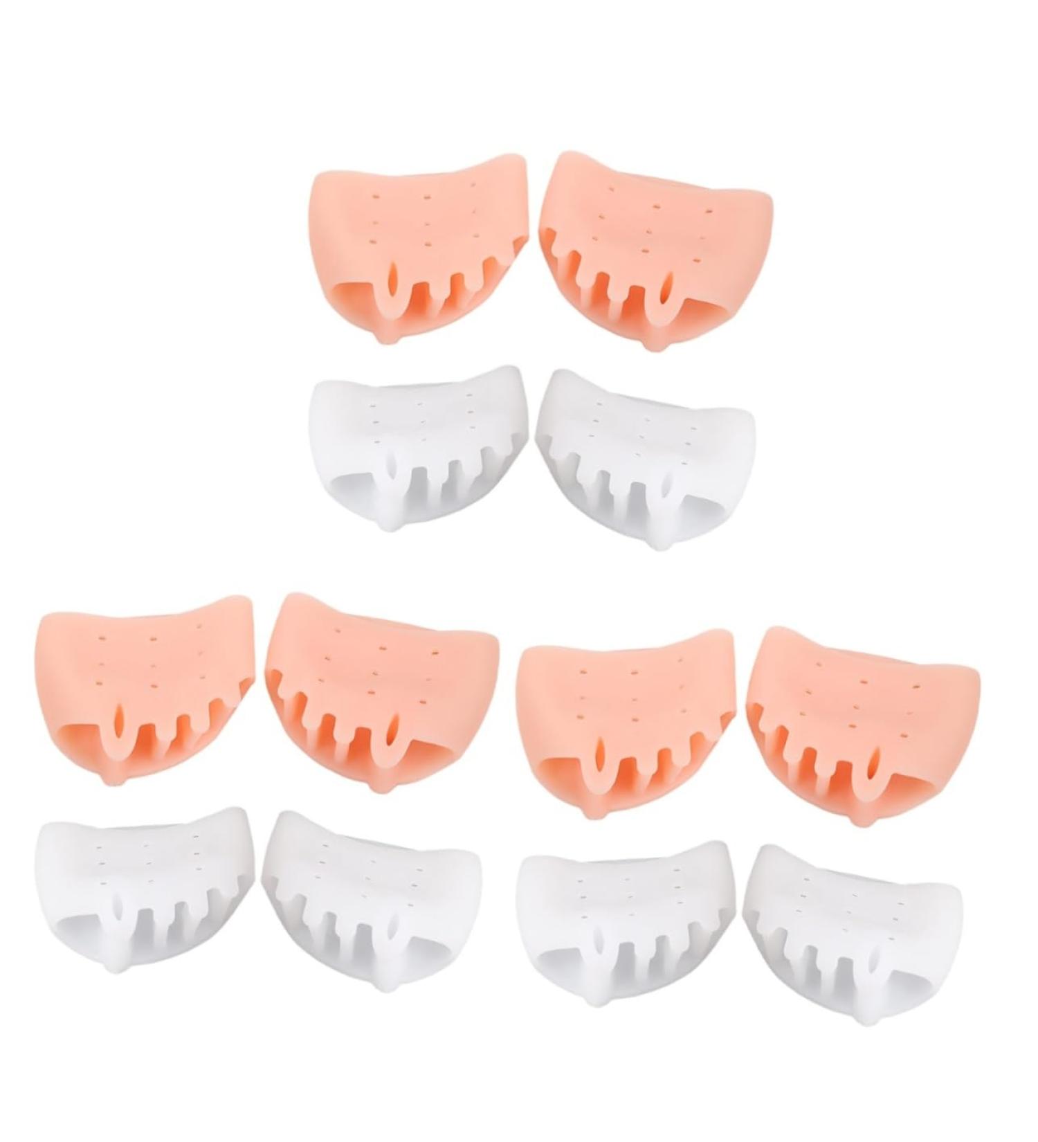 Bunion Gel Toe Separators | Toe Stretcher & Straightener | 6 Pairs Honeycomb Splitter for Bunions | Toe Spacers & Stretchers - Buy Online on GoSupps.com