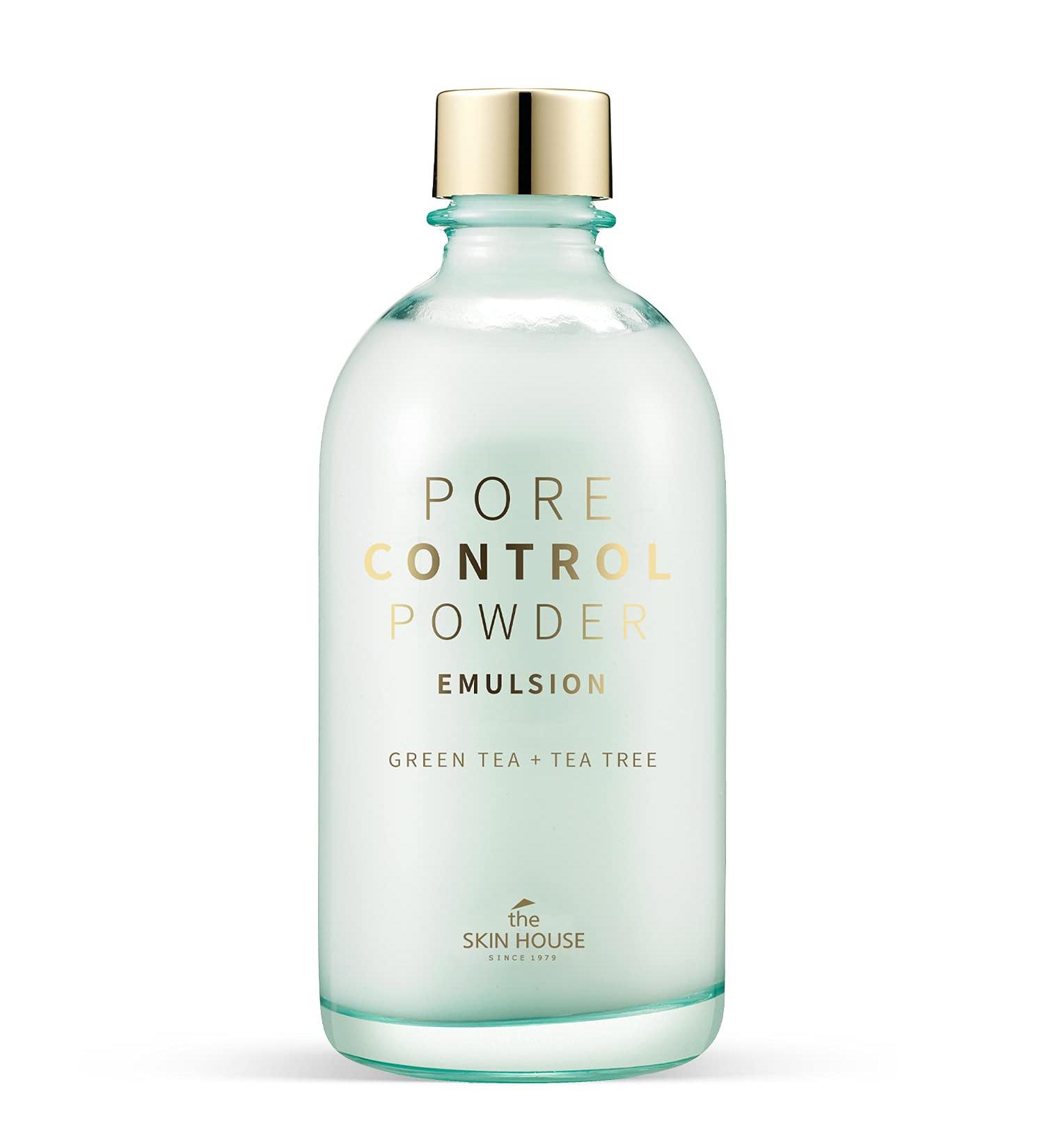 The Skin House Pore Control Powder Emulsion 130ml | Moisturizer for Combination Skin | Pore & Sebum Control | International Shipping Available - Buy Online on GoSupps.com