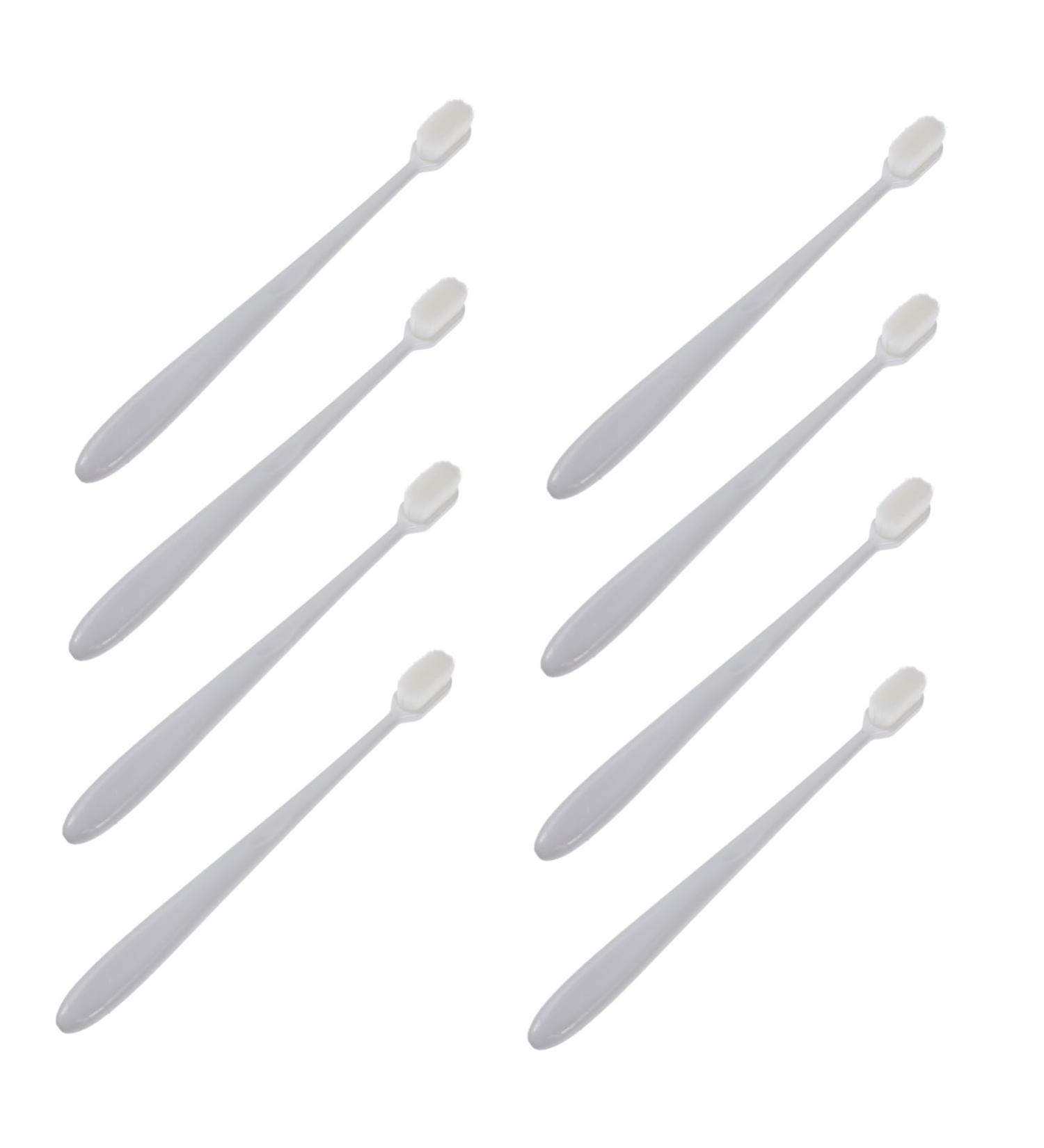 8 Soft Toothbrush Set with G Pipe Holder - Ultra Gum Care for Adults & Pregnant Women | International Shipping - Buy Online on GoSupps.com