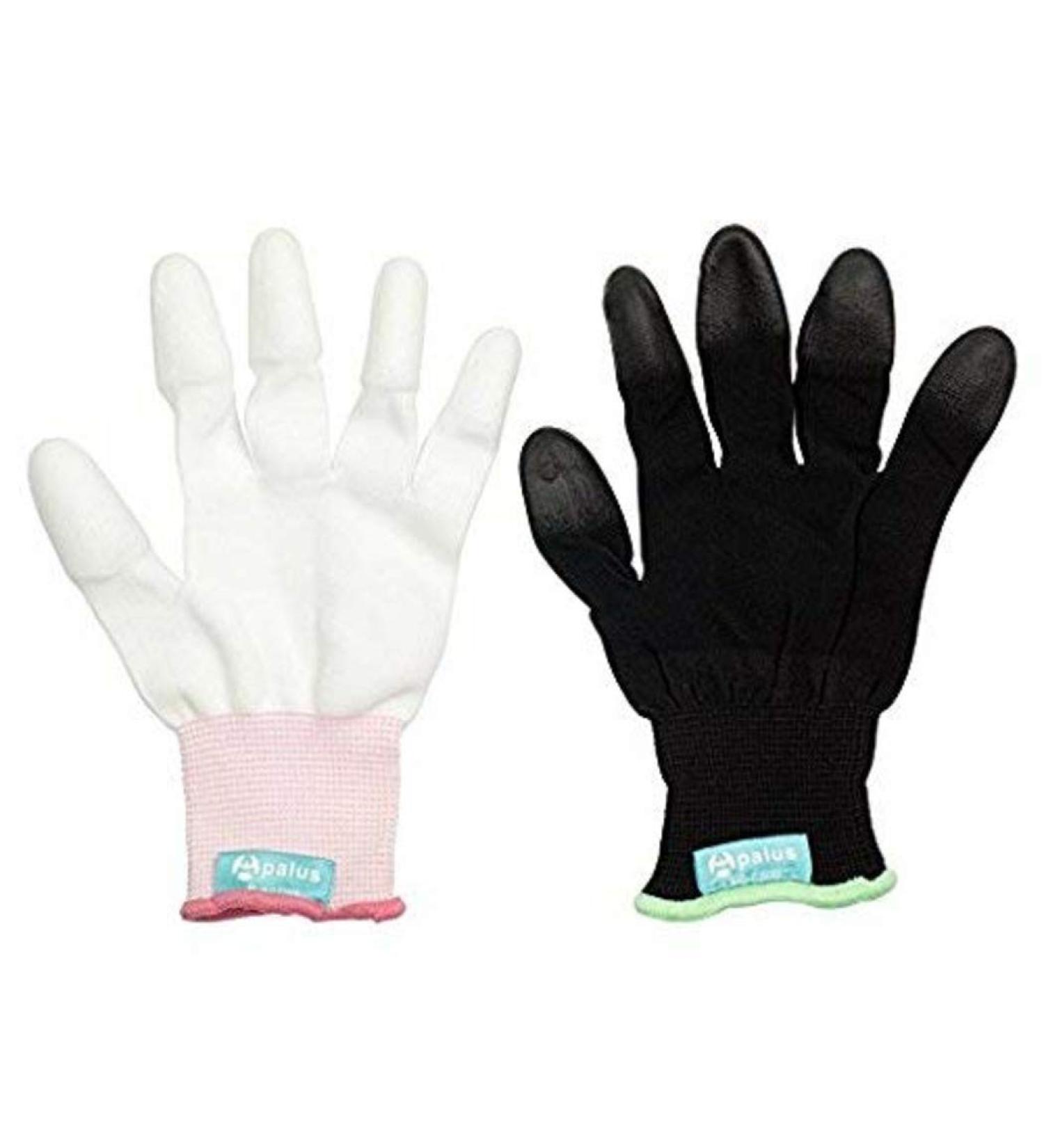 Apalus Heat-Resistant Gloves - Professional Hair Styling Accessories for Safe Curling & Smoothing | 2 Pack - Buy Online on GoSupps.com