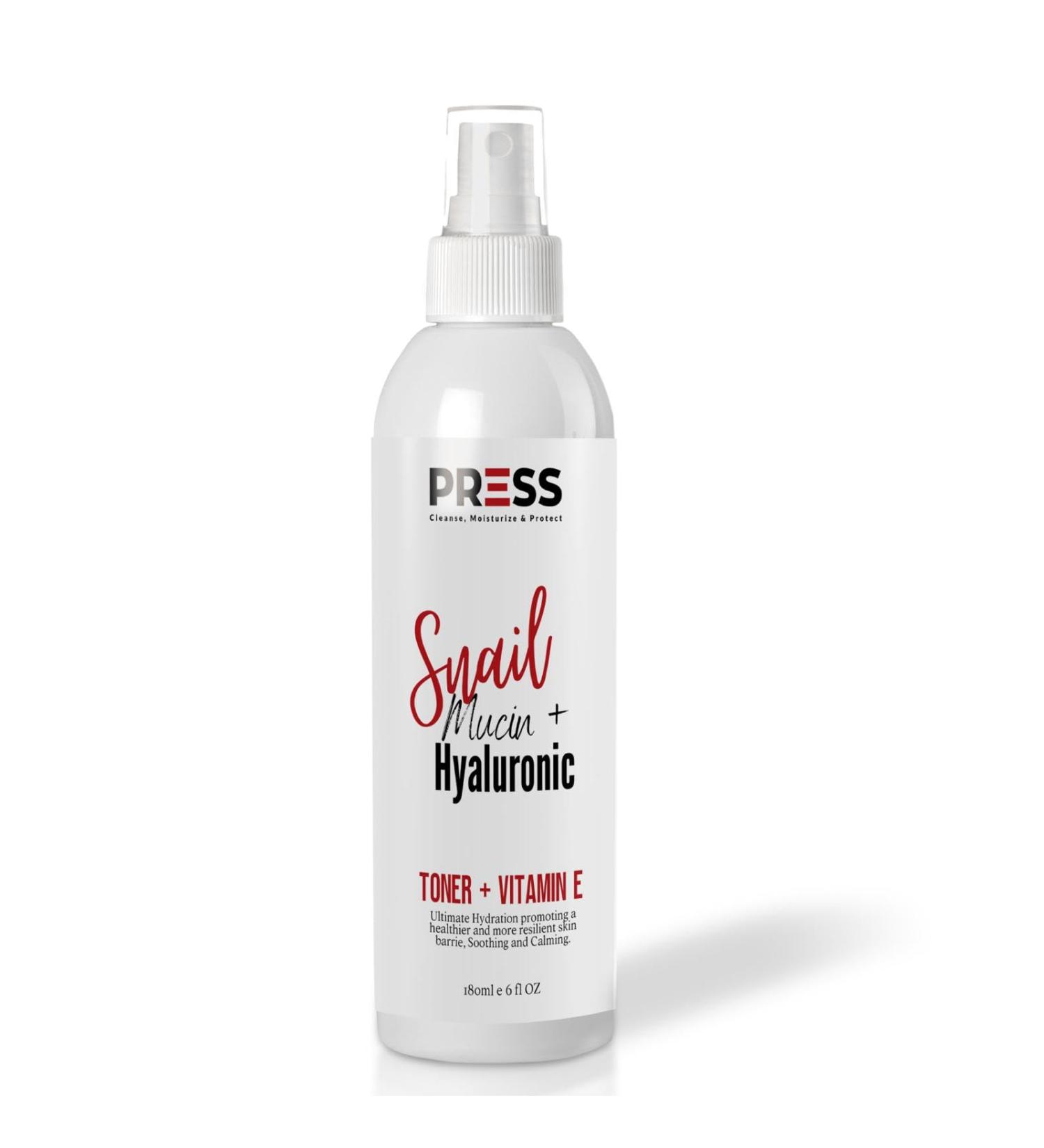 PRSS Snail Mucin + Hyaluronic Hydrating Toner 6 oz | Nourishing Skincare for All Skin Types - International Shipping Available - Buy Online on GoSupps.com