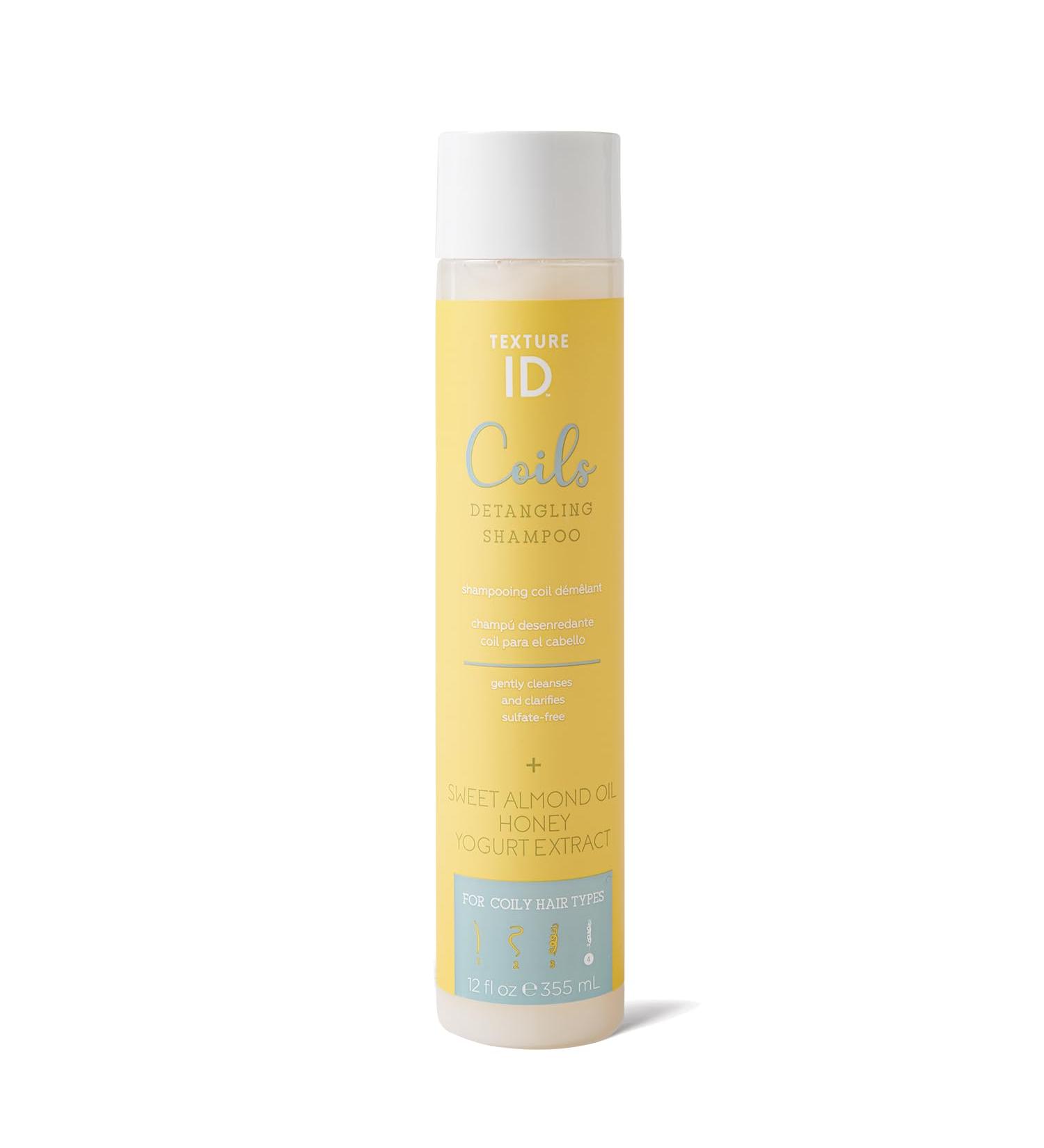 Texture ID Coils Detangling Shampoo - Sulfate-Free Moisturizing & Ideal for Curly Hair | International Shipping Available - Buy Online on GoSupps.com