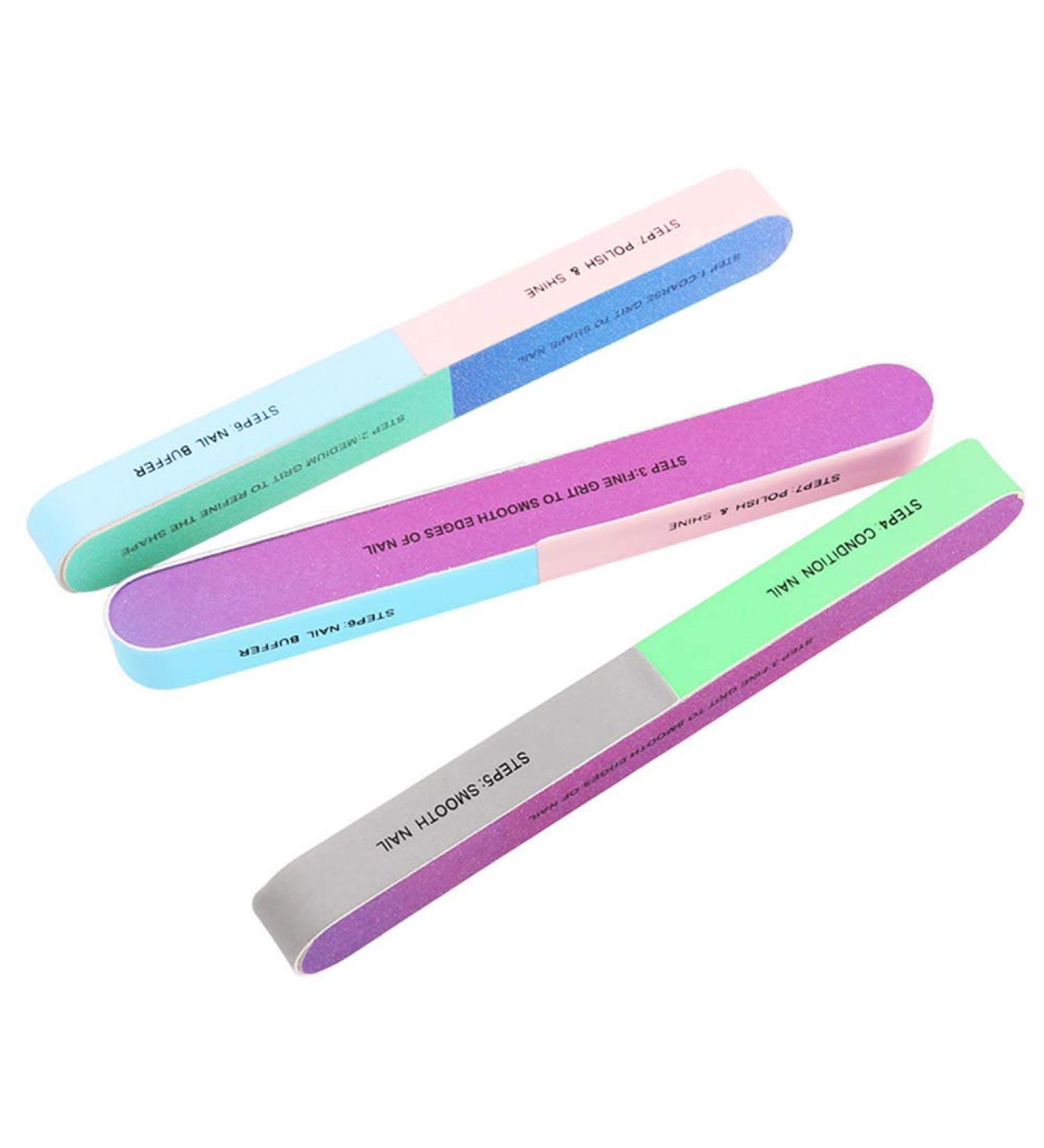 Nail Buffer Block Tool 18 3 1 Colorful Multiple Side Nail Art Manicure Pedicure Tool Sanding Sponge Files Buffer Polisher Multi Sided Nail Buffer Buffer - Buy Online on GoSupps.com