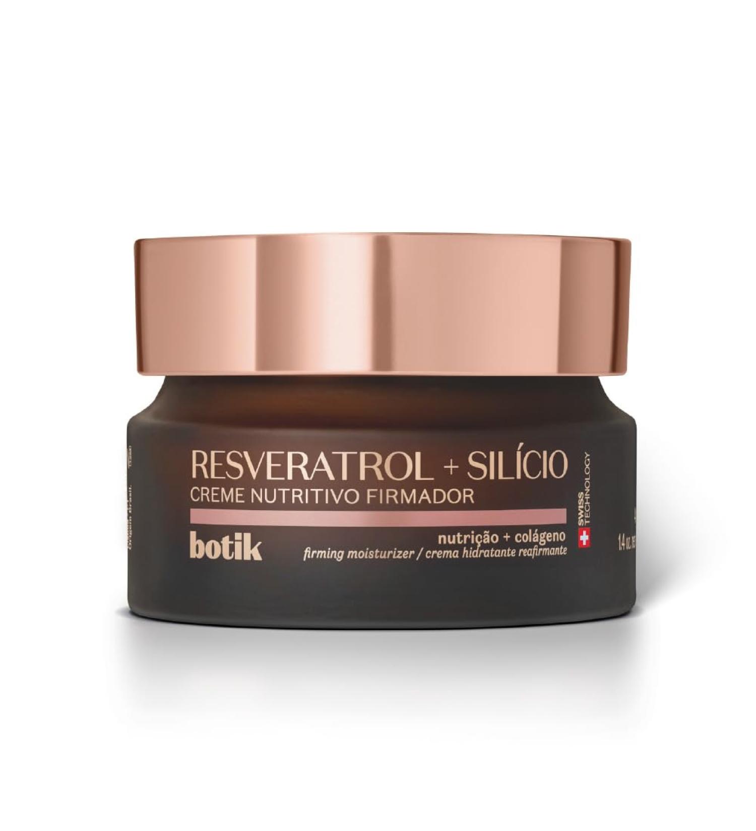  O BOTICARIO O Botic rio Botik Nourishing Face Cream Resveratrol + Firming Silicon Deep Hydration Prevents Wrinkles Improves Firmness and Collagen Regenerating Facial Antioxidant 40 g - Buy Online on GoSupps.com