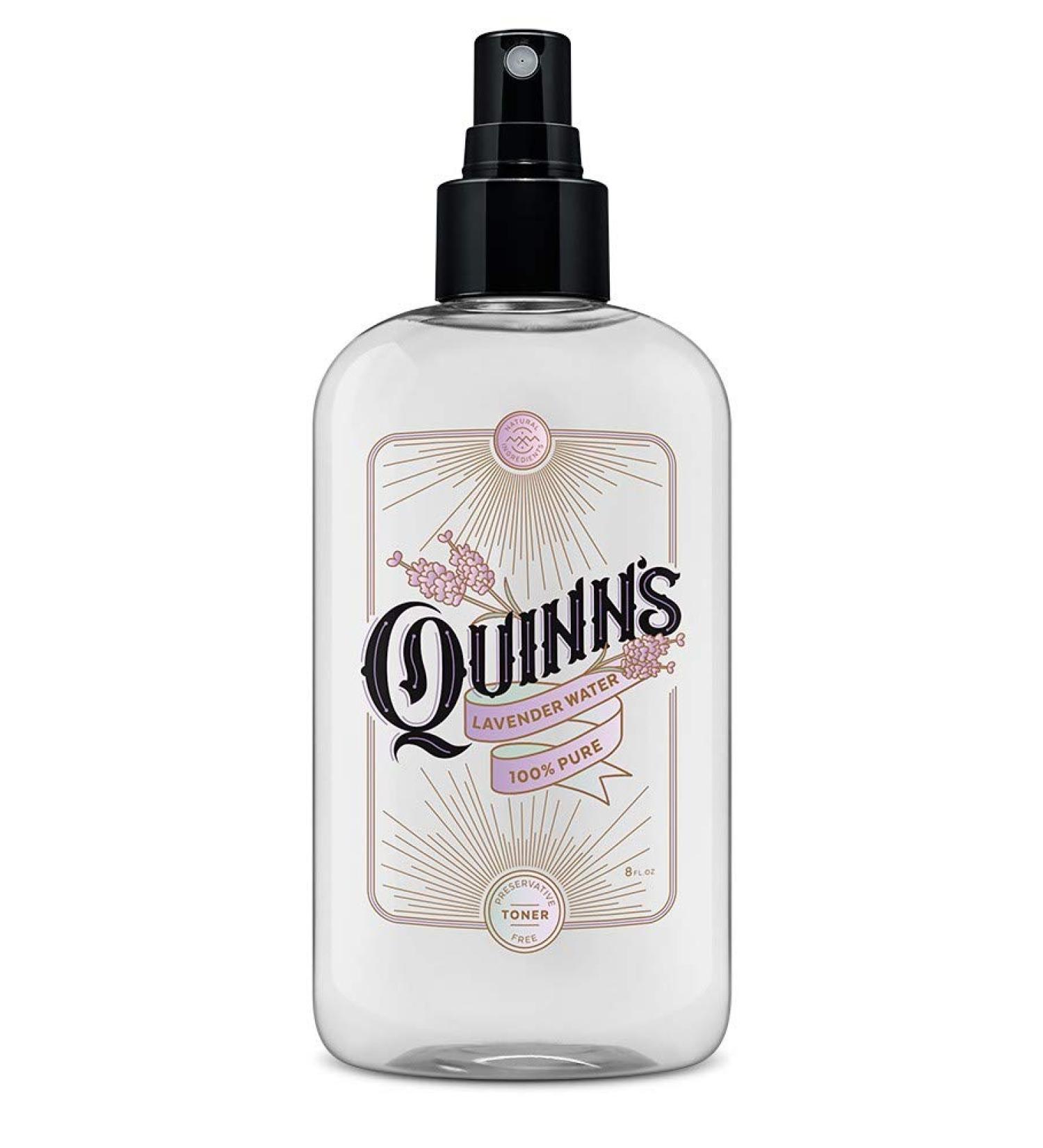 Quinn s Lavender Water- Natural Pillow Spray - Relaxing Aromatherapy - Facial Body Mist 8 Ounce - Buy Online on GoSupps.com