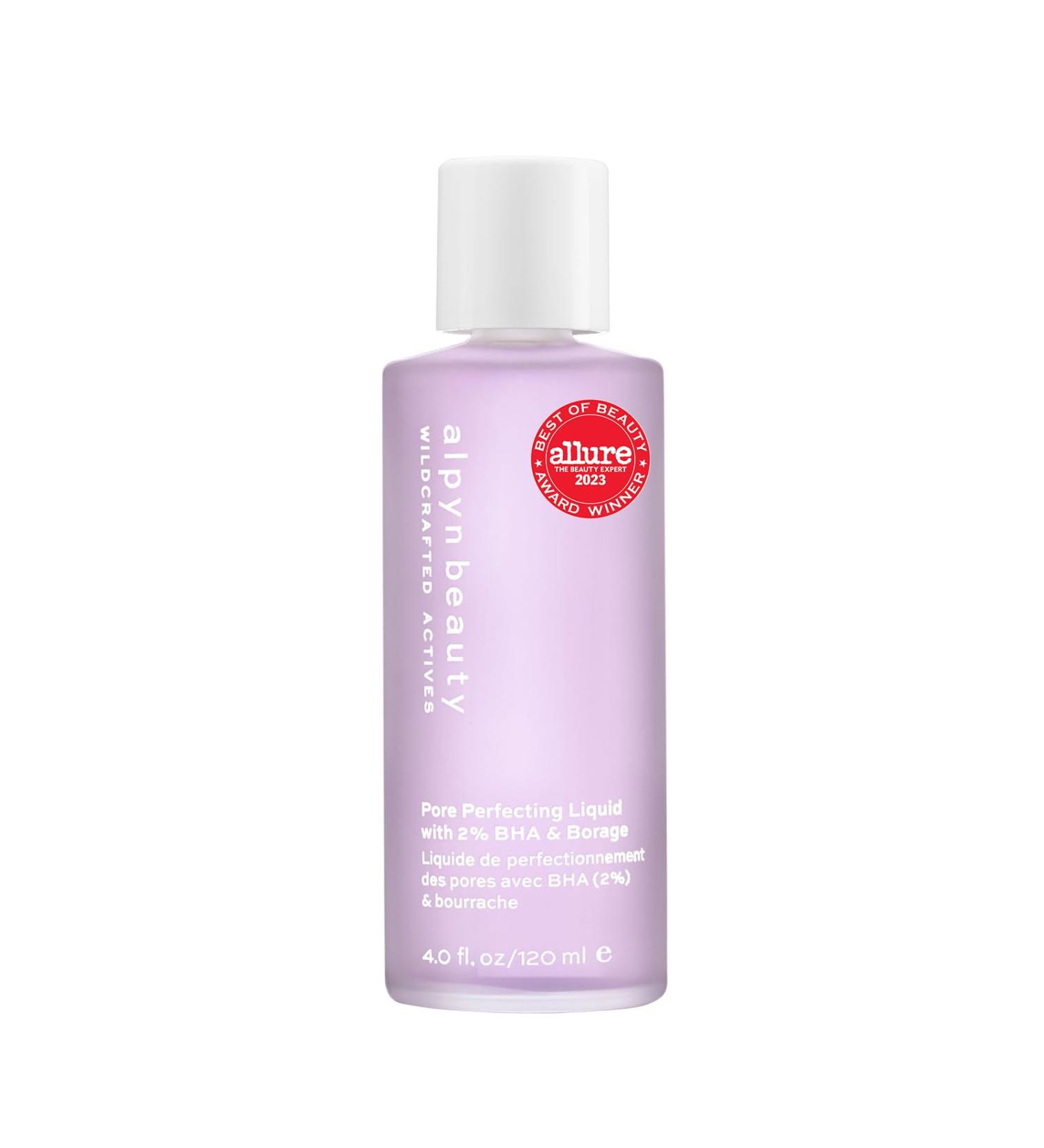 Alpyn Pore Perfecting Liquid Toner - 2% BHA Exfoliator for Minimizing Pores & Restoring Skin pH | 4 oz / 120 ml - International Shipping Available - Buy Online on GoSupps.com