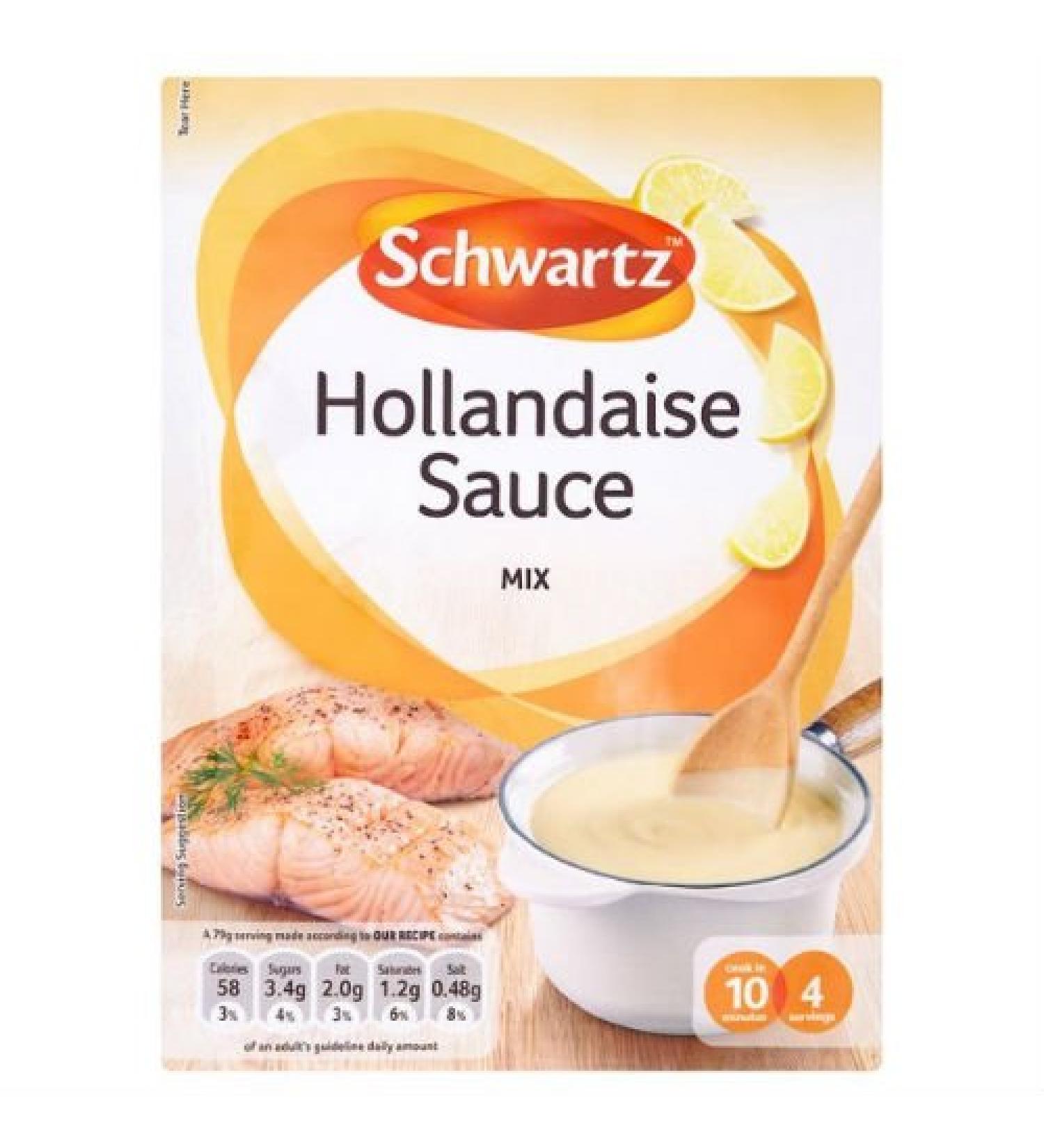 Schwartz Schwartz Hollandaise Sauce Mix - 25g - Box of 8