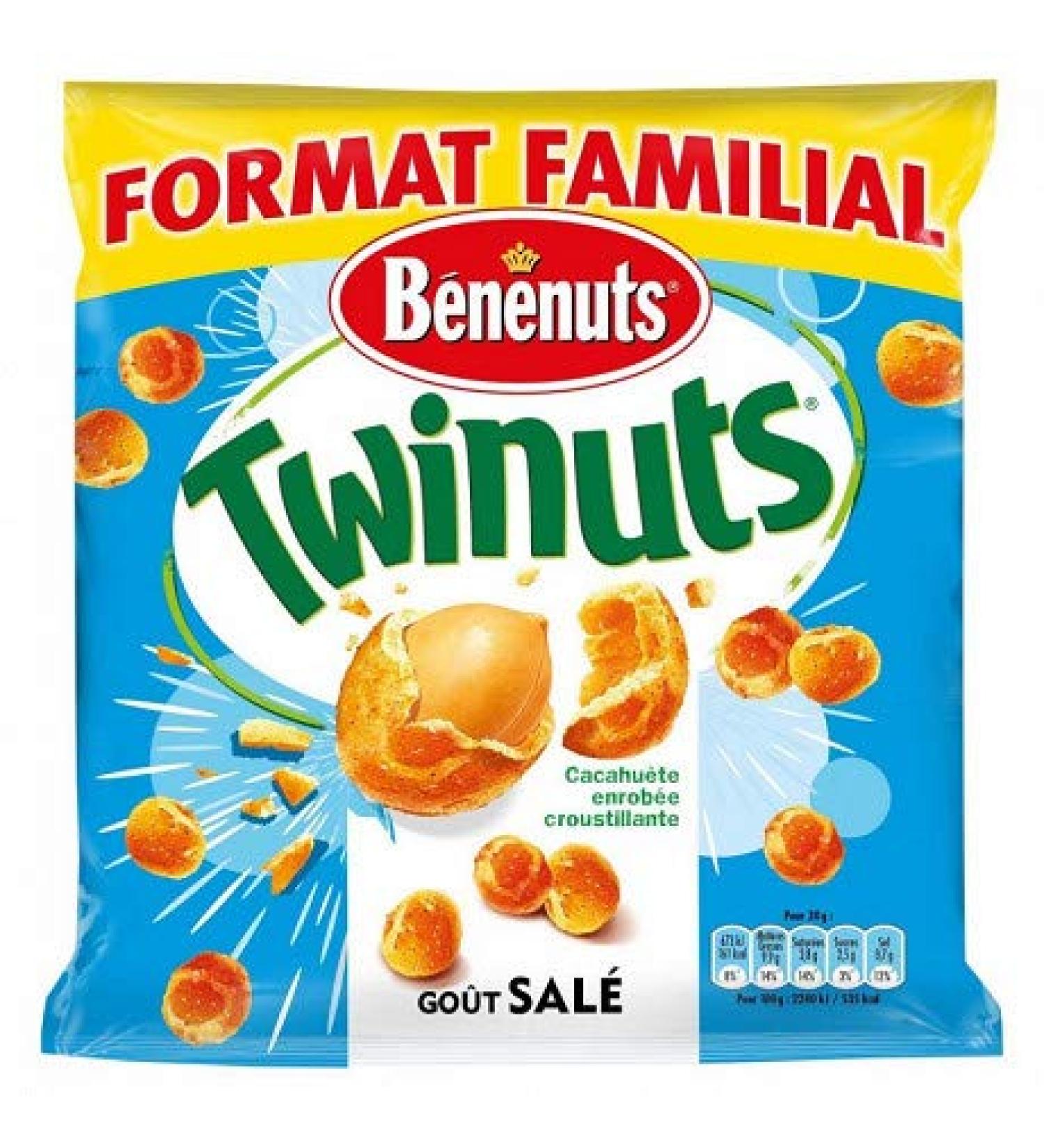 BENENUTS - Twinuts Salty Taste 260G - Pack of 4  - Buy Online on GoSupps.com