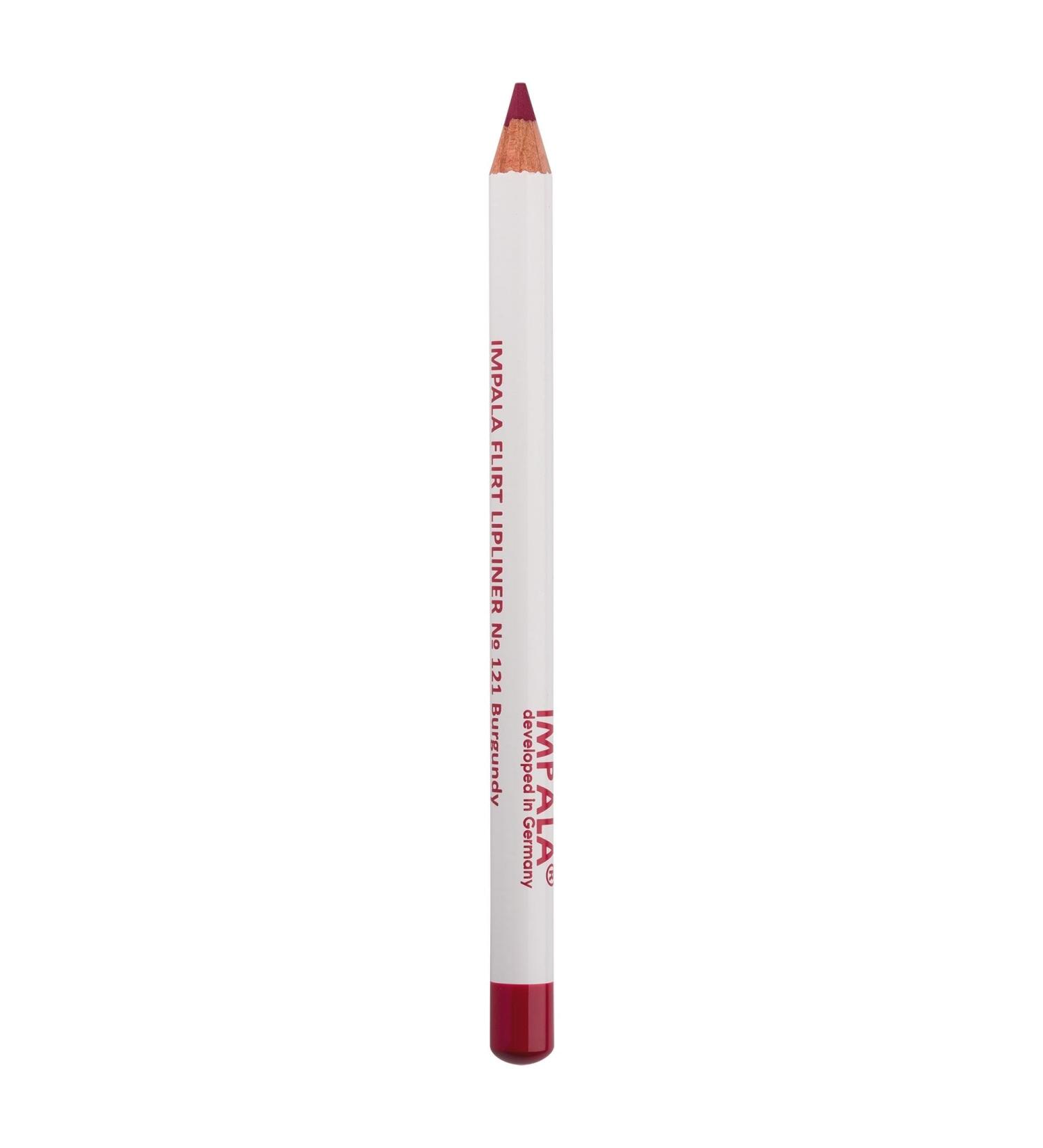 Flirt Matt Lip Liner 121 Bordeaux - Long-lasting Waterproof Lip Liner in Burgundy | International Shipping Available - Buy Online on GoSupps.com