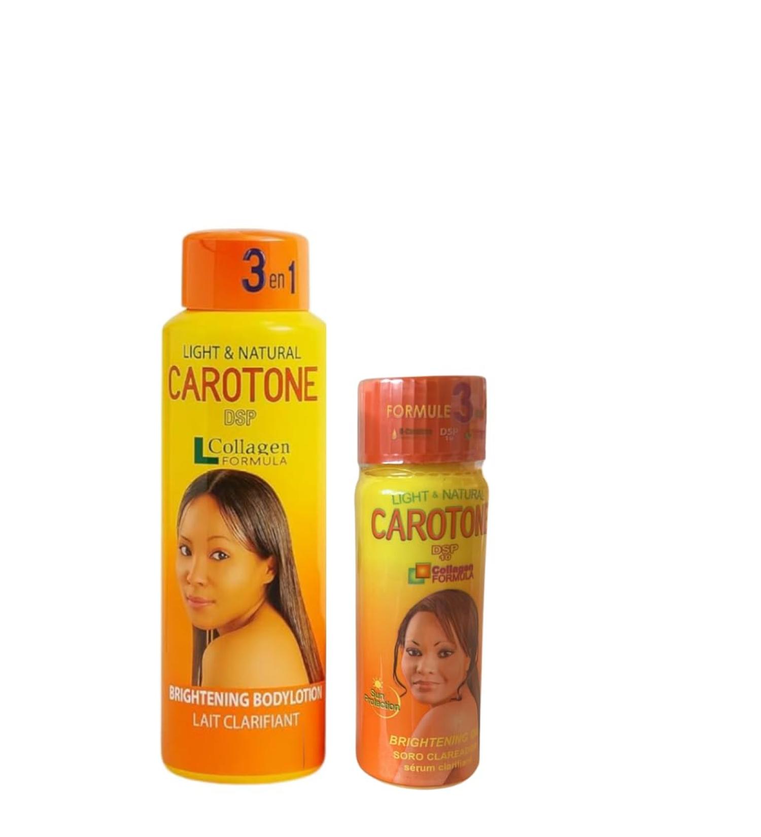 Golden Glow Body Lotion 550ml & Nourishing Oil 65ml Daily Care Duo | Soft & Smooth | Pack of 2