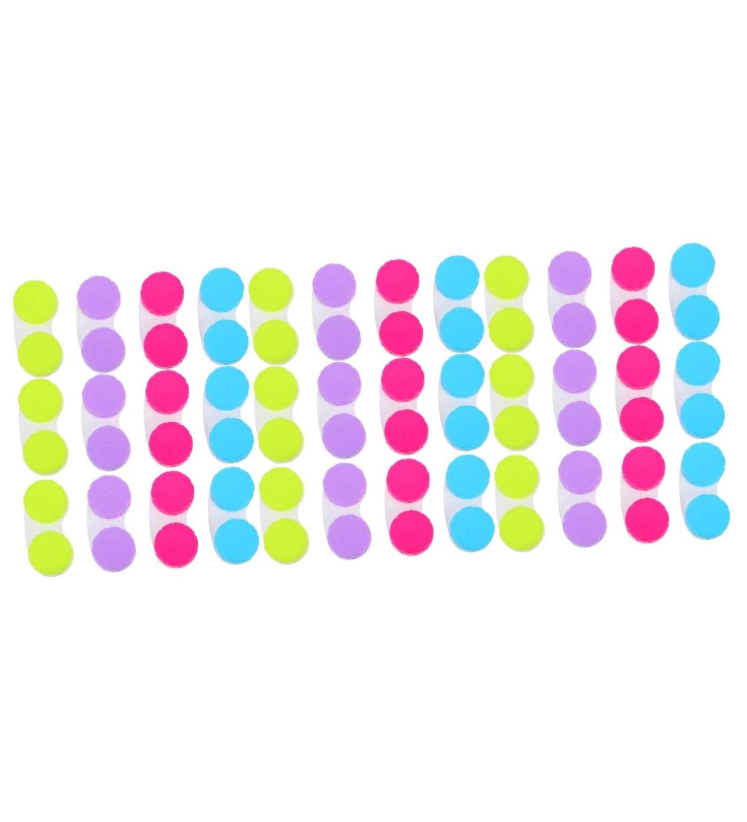 Buy Solustre 90 STK Contact Lens Cases - Durable Glasses Box with Mirror & Cosmetic Container for Eye Lenses - International Shipping Available - Buy Online on GoSupps.com