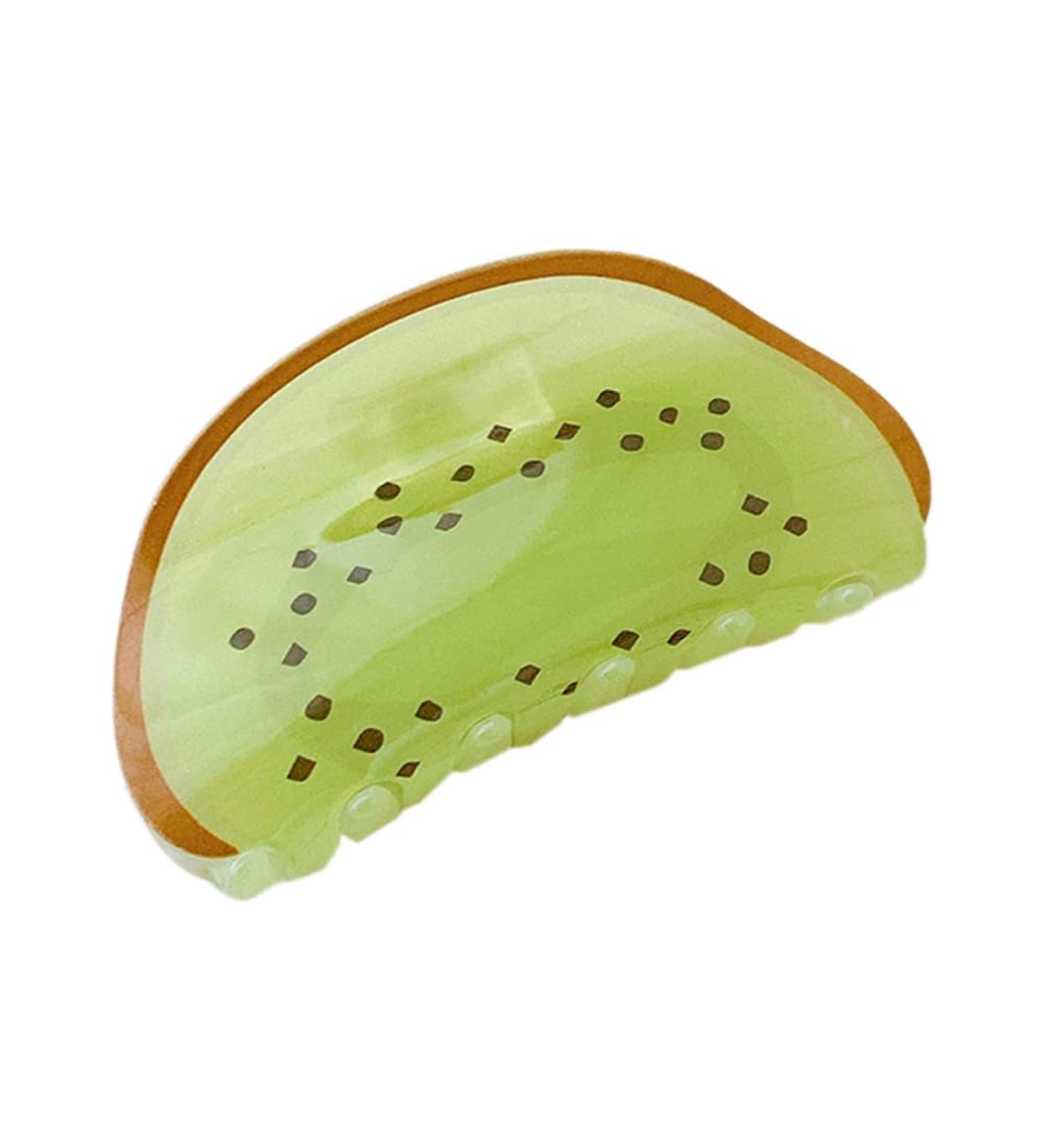 Panysilioer Hair Clips Hair Pins Ponytail Holder Accessories for Women Kiwi Green - Buy Online on GoSupps.com