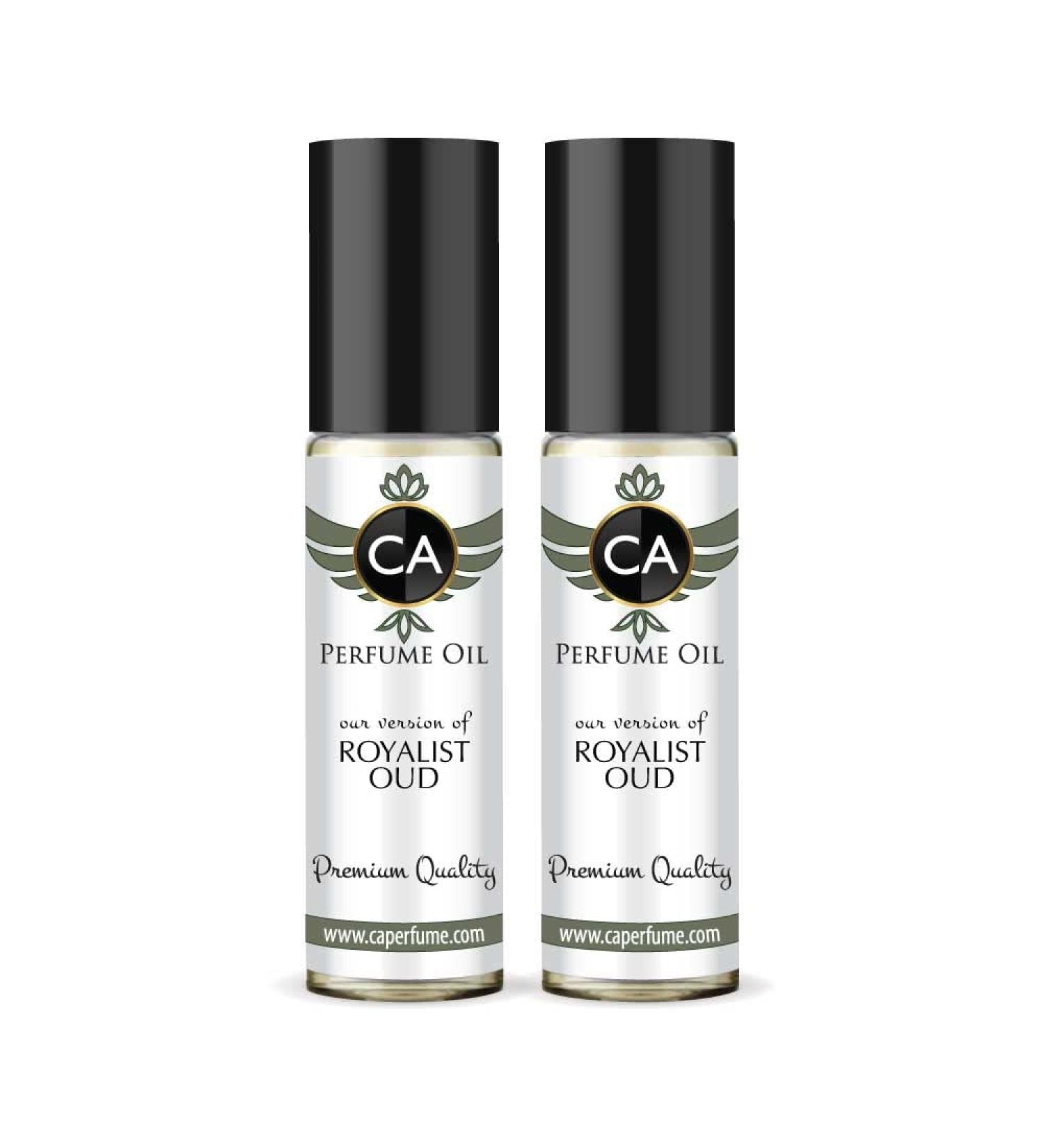 CA Perfume Impression of Royalist Oud For Women & Men Replica Fragrance Body Oil Dupes Alcohol-Free Essential Aromatherapy Sample Travel Size Concentrated Long Lasting Attar Roll-On 0.3 Fl Oz-X2 - Buy Online on GoSupps.com