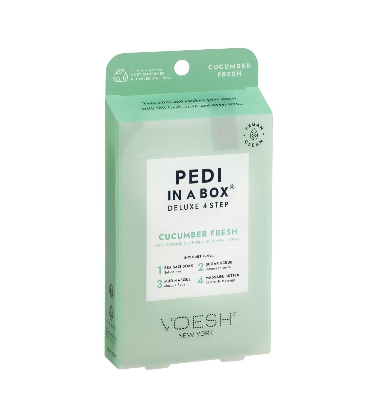 Voesh Foot Care - Pedi in Box Deluxe Cucumber - Buy Online on GoSupps.com