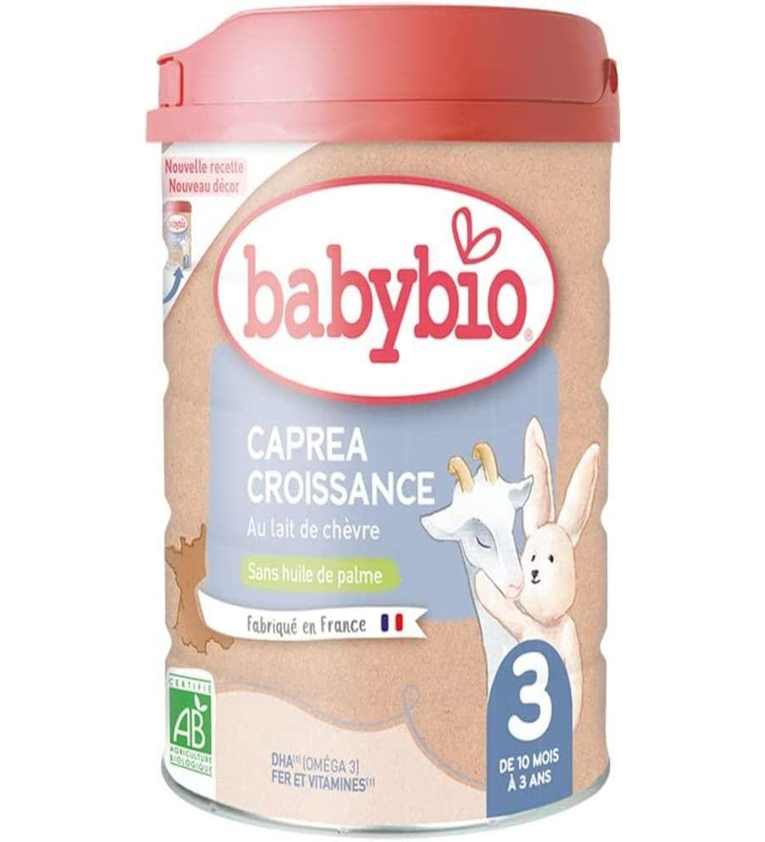  BabyBio Babybio caprea 3 growth goat milk 3rd age 800g - Buy Online on GoSupps.com