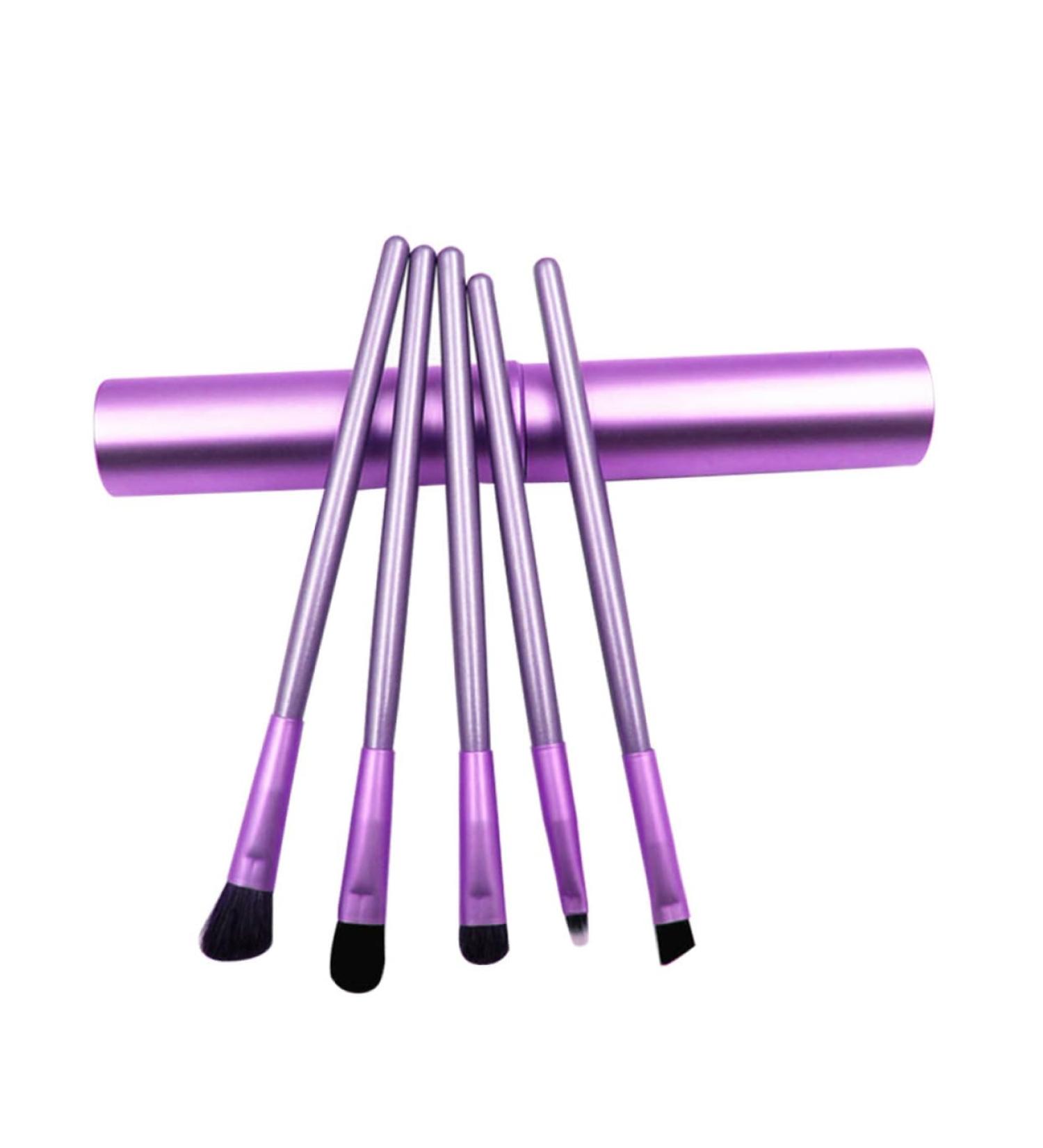 Healeved 5pcs Eye Makeup Brush Eye Shadow Brush Eyeshadow Brush Purple - Buy Online on GoSupps.com