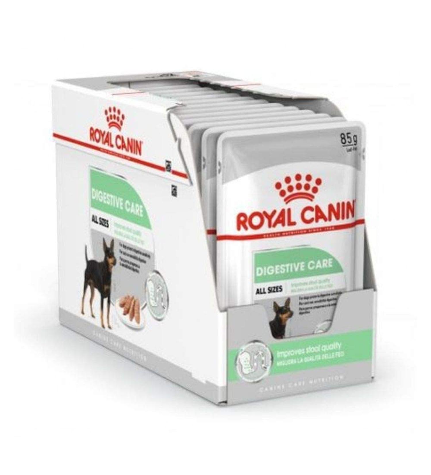Royal Canin Digestive Care Adult Wet Dog Food 85g (12 Pack) Meat 85 g (Pack of 12) - Buy Online on GoSupps.com