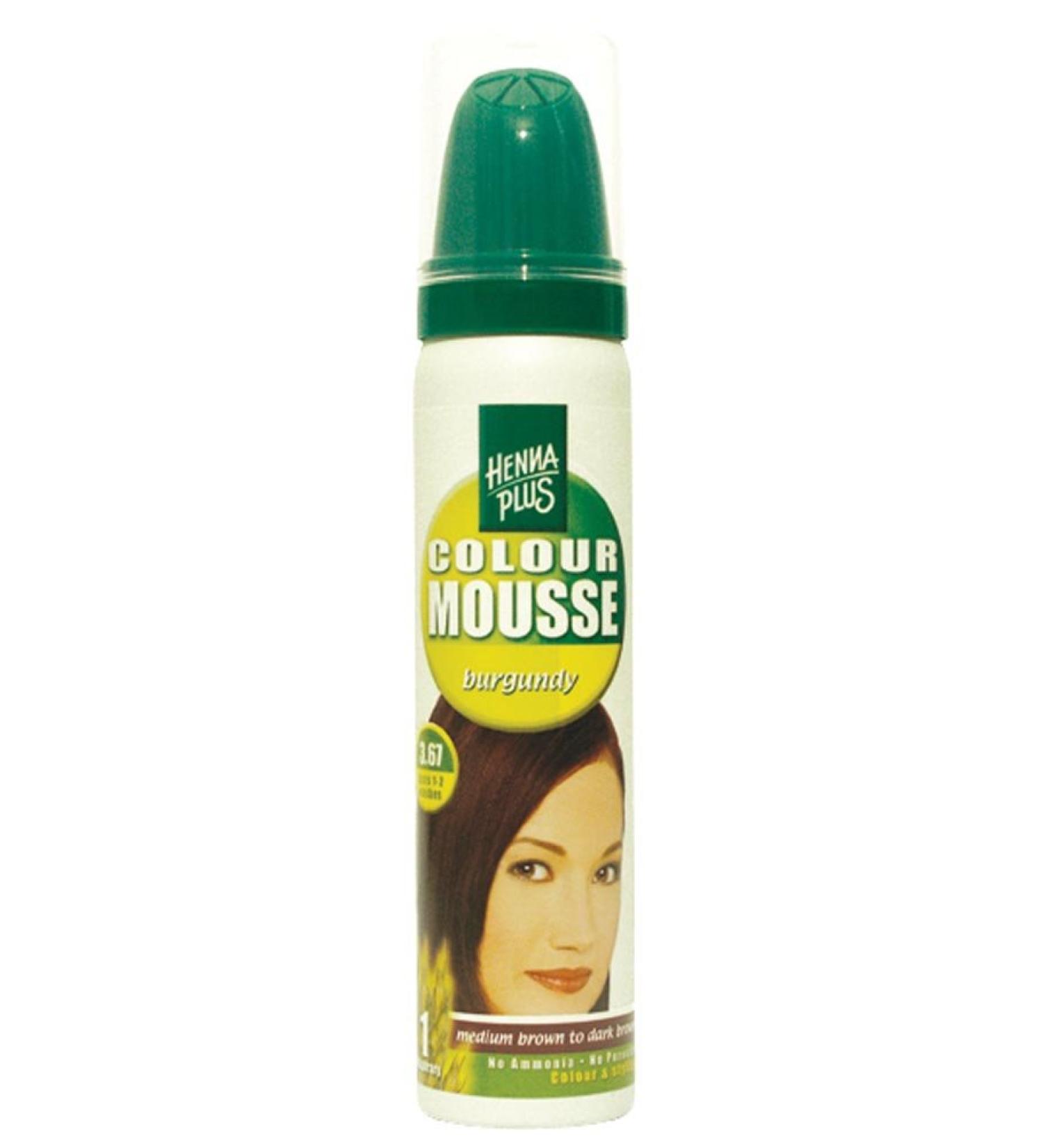 Hennaplus Color Mousse Burgundy 3.67 burgundy
