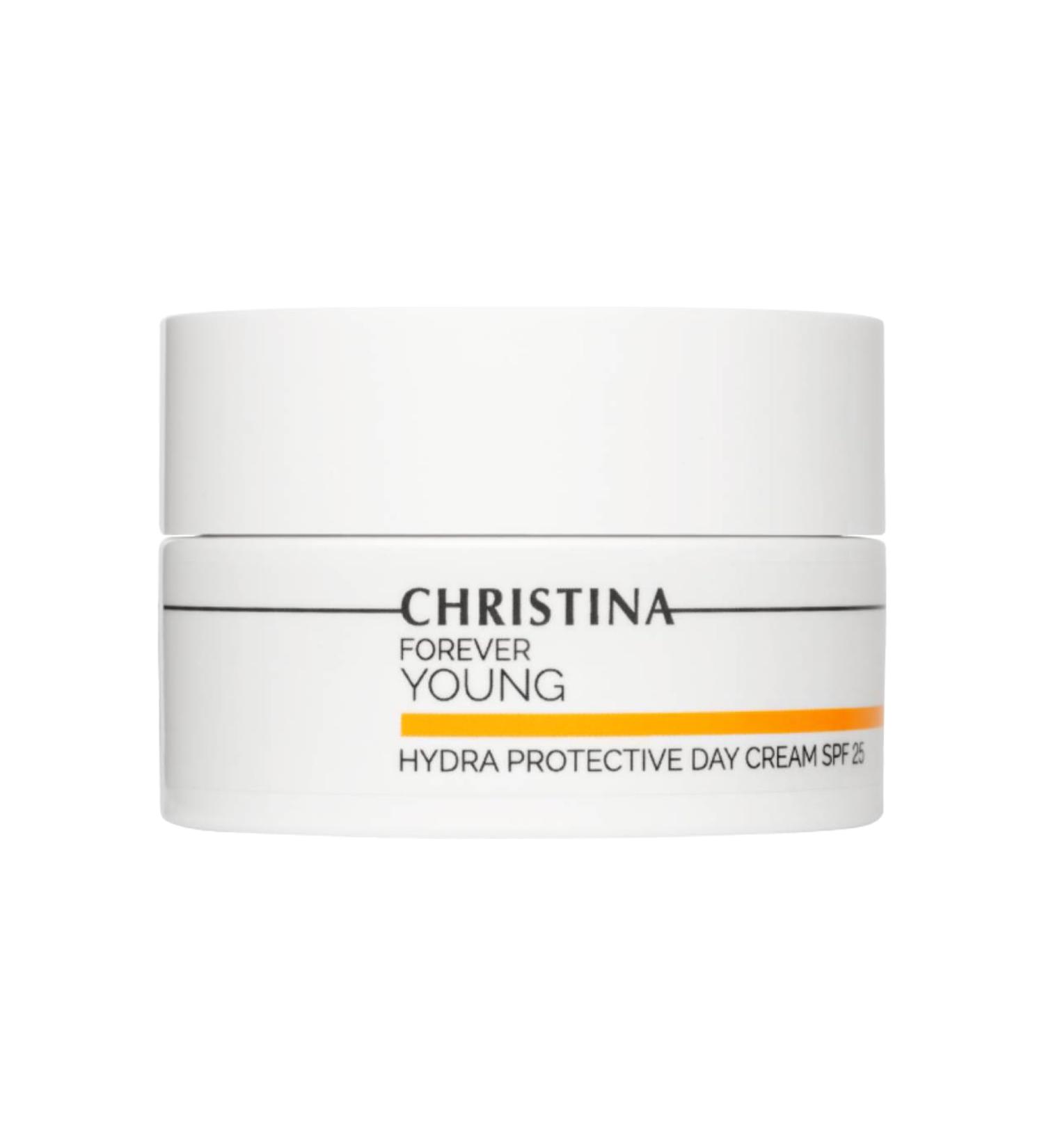 CHRISTINA Forever Young Hydra-Protective Day Cream SPF 25 - Nourishing for Combination Normal & Dry Skin - 50ml | International Shipping Available - Buy Online on GoSupps.com
