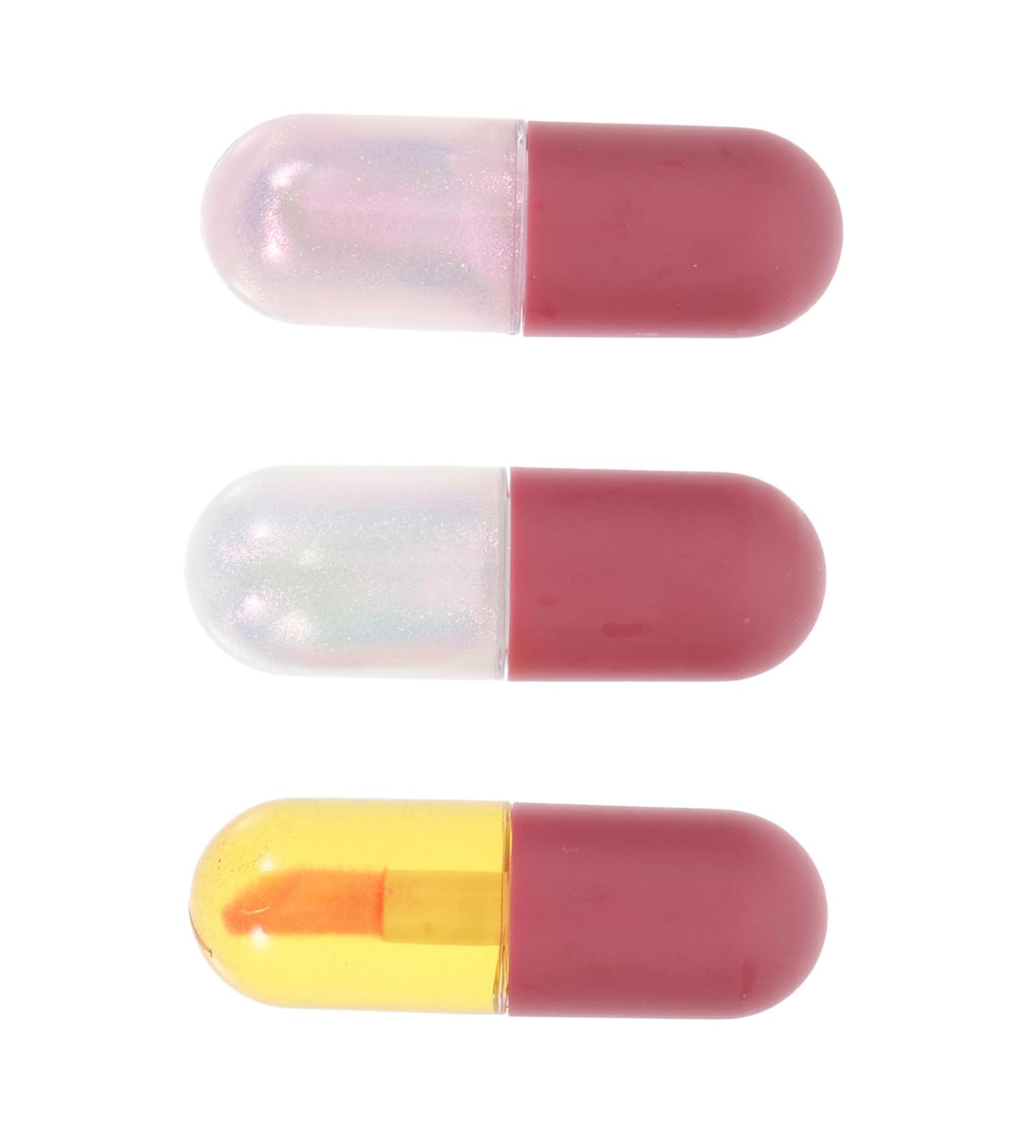 Beaupretty 3Pcs Hydrating Lip Shimmer Color-Changing Lip Oils for Day and Night Use Hydrating Lipsticks for Skin Types - Buy Online on GoSupps.com