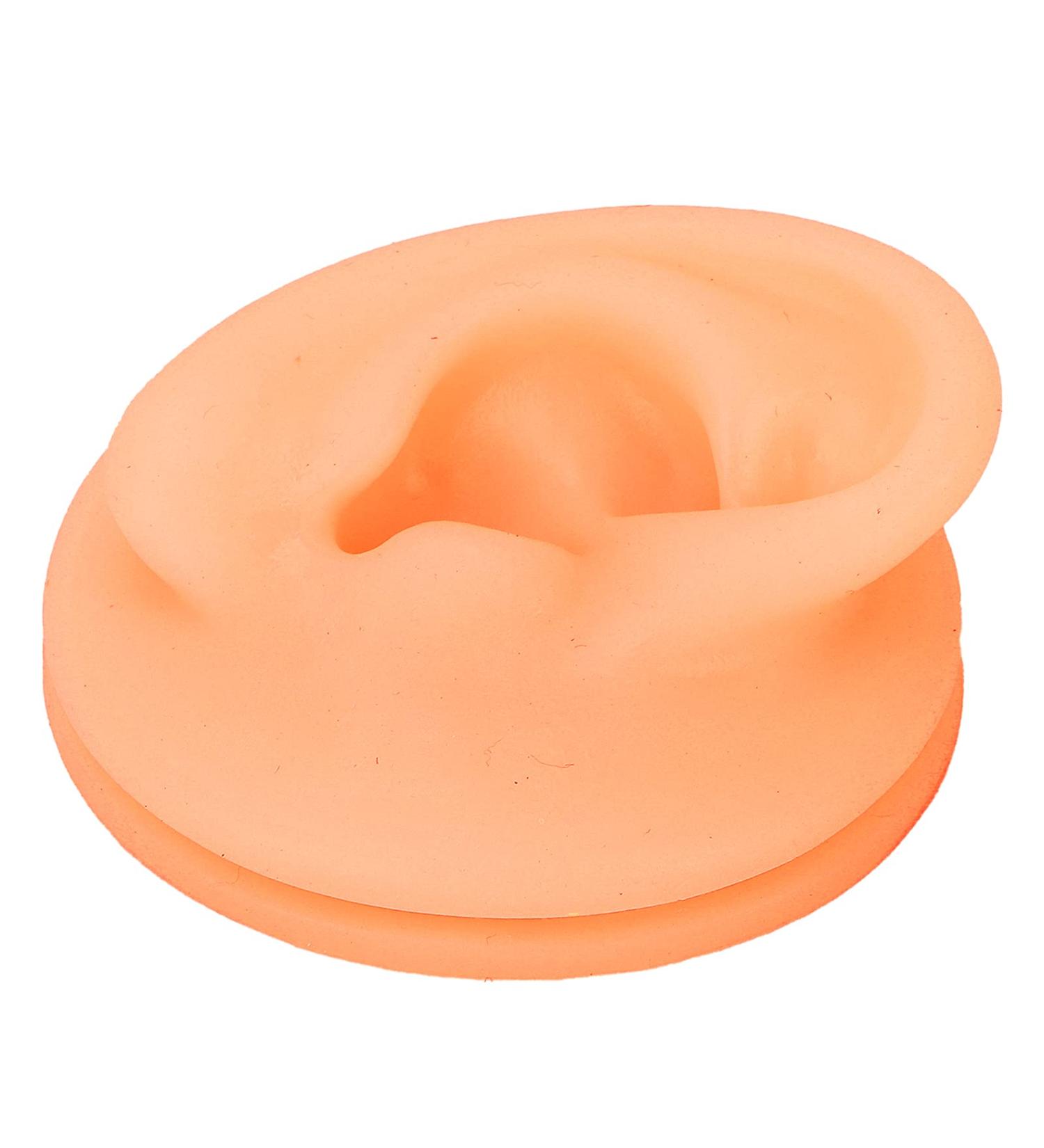 Soft Silicone Ear Model for Exercise - Reusable Simulation Display for Right Ear | Perfect for Training & Demonstration - Buy Online on GoSupps.com