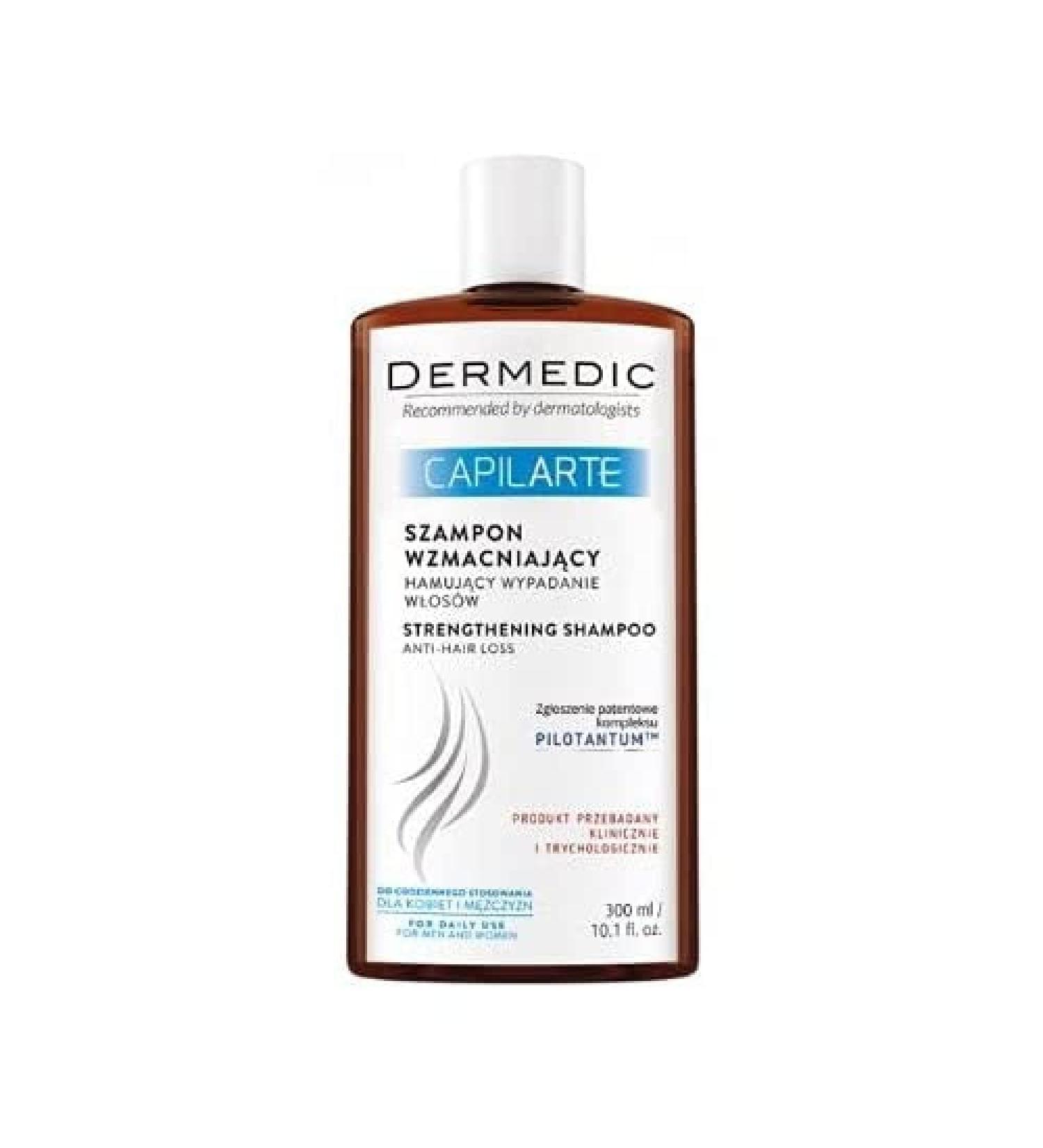 DERMENA Capilart Strengthening shampoo against hair loss 300 ml for thin hair with hair loss unisex adults