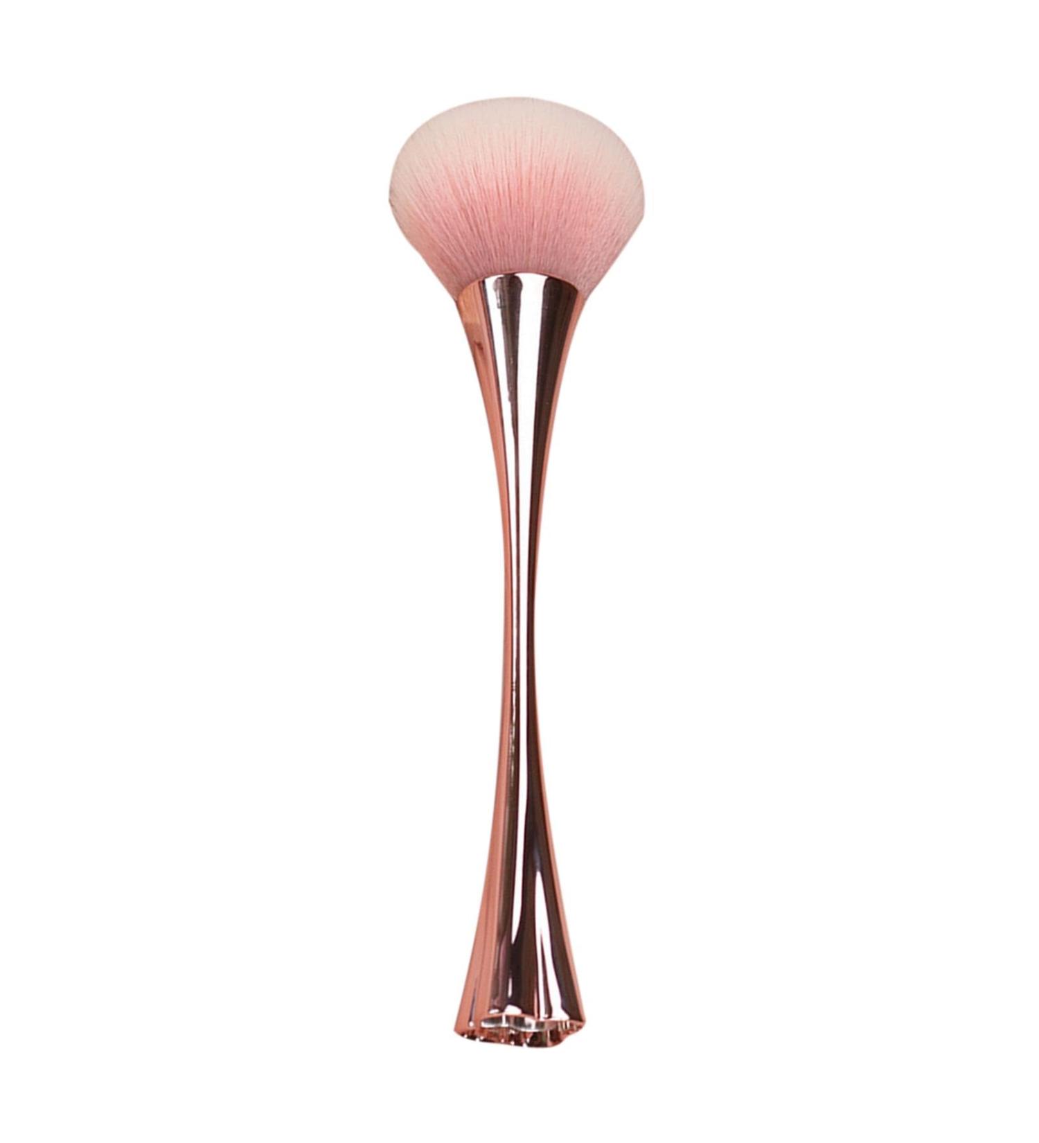 Large Blush Brush Standing Makeup Brush Powder Foundation Brushes Cosmetic Brush Set Blush Makeup Tool Foundation Application Brushes for Complete Coverage and Prefect Finish Rose Gold - Buy Online on GoSupps.com