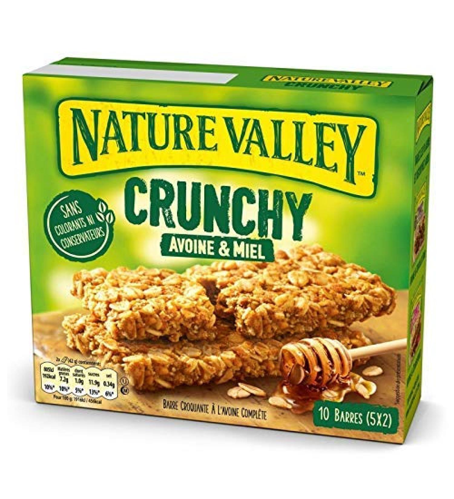 NATURE VALLEY - Honey Oat Crunch 210G - Pack of 4 - free delivery