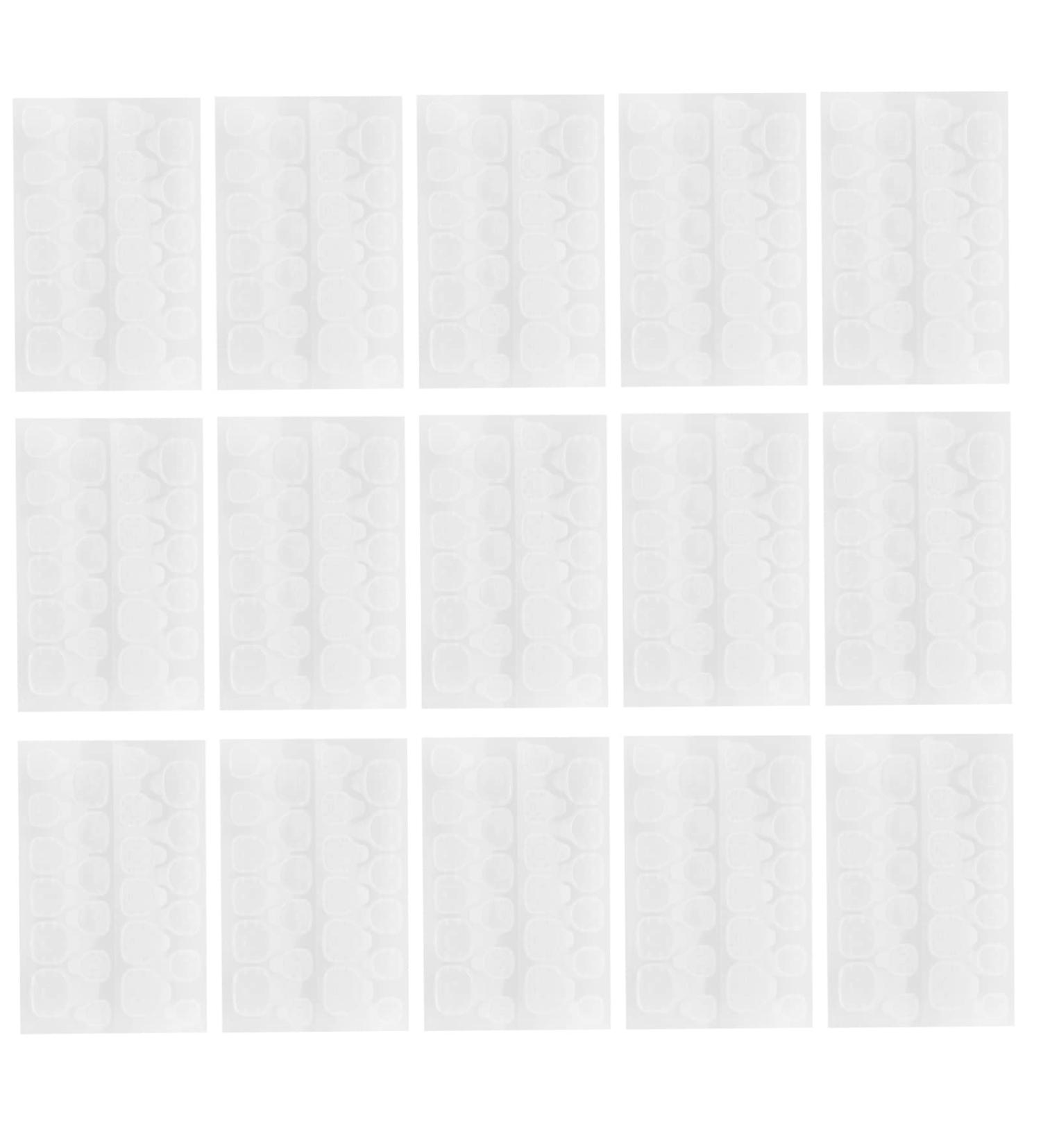 Lurrose Double-Sided Nail Glue Strips - 15 Sheets Water Adhesive for Perfect Nail Polish Application - Breathable! Shop Internationally - Buy Online on GoSupps.com