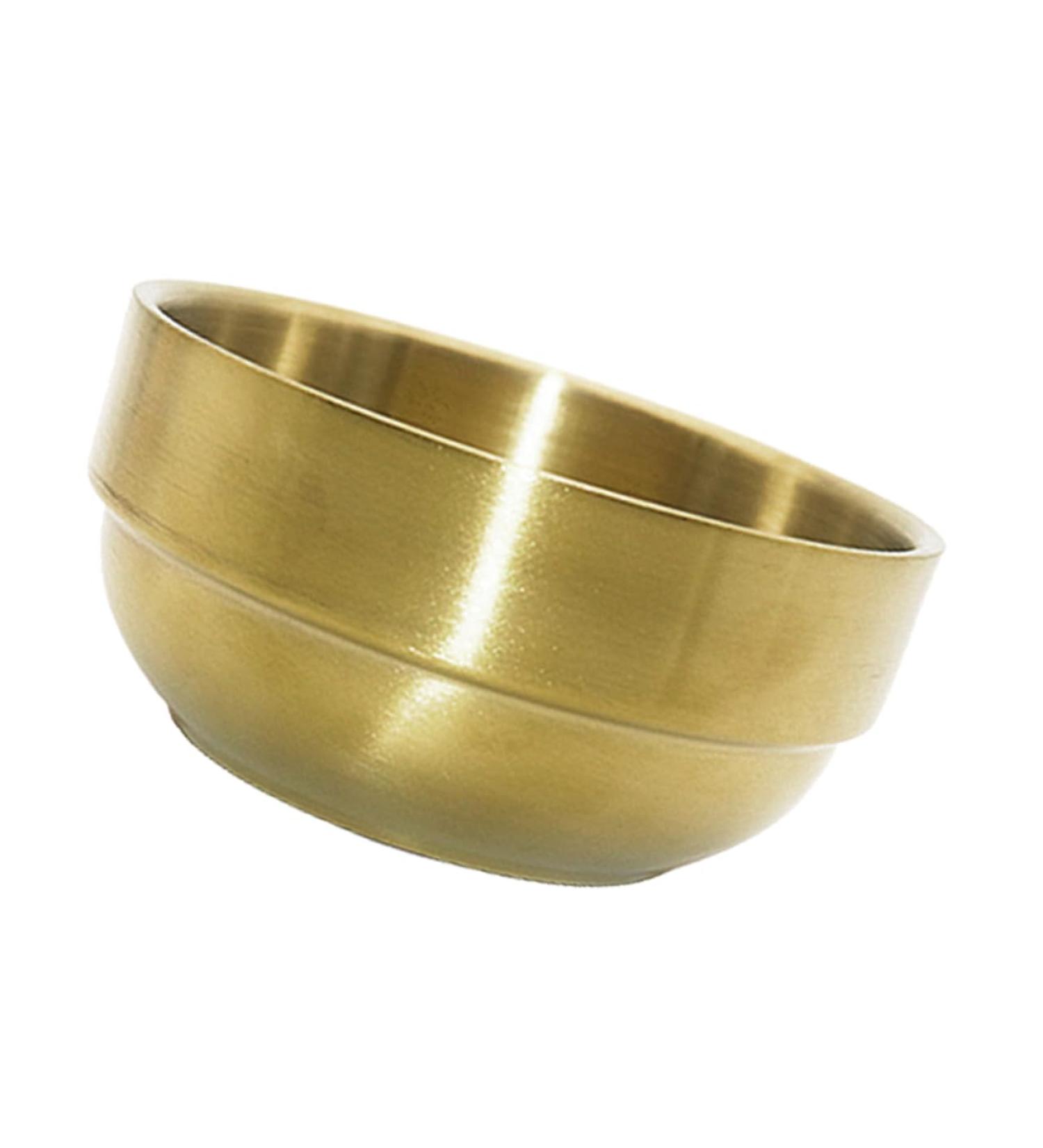 Buy Healeeved 304 Stainless Steel Rocking Foam Shell Razor Soap Cup Ideal Shaving Bowl for Men | International Shipping - Buy Online on GoSupps.com