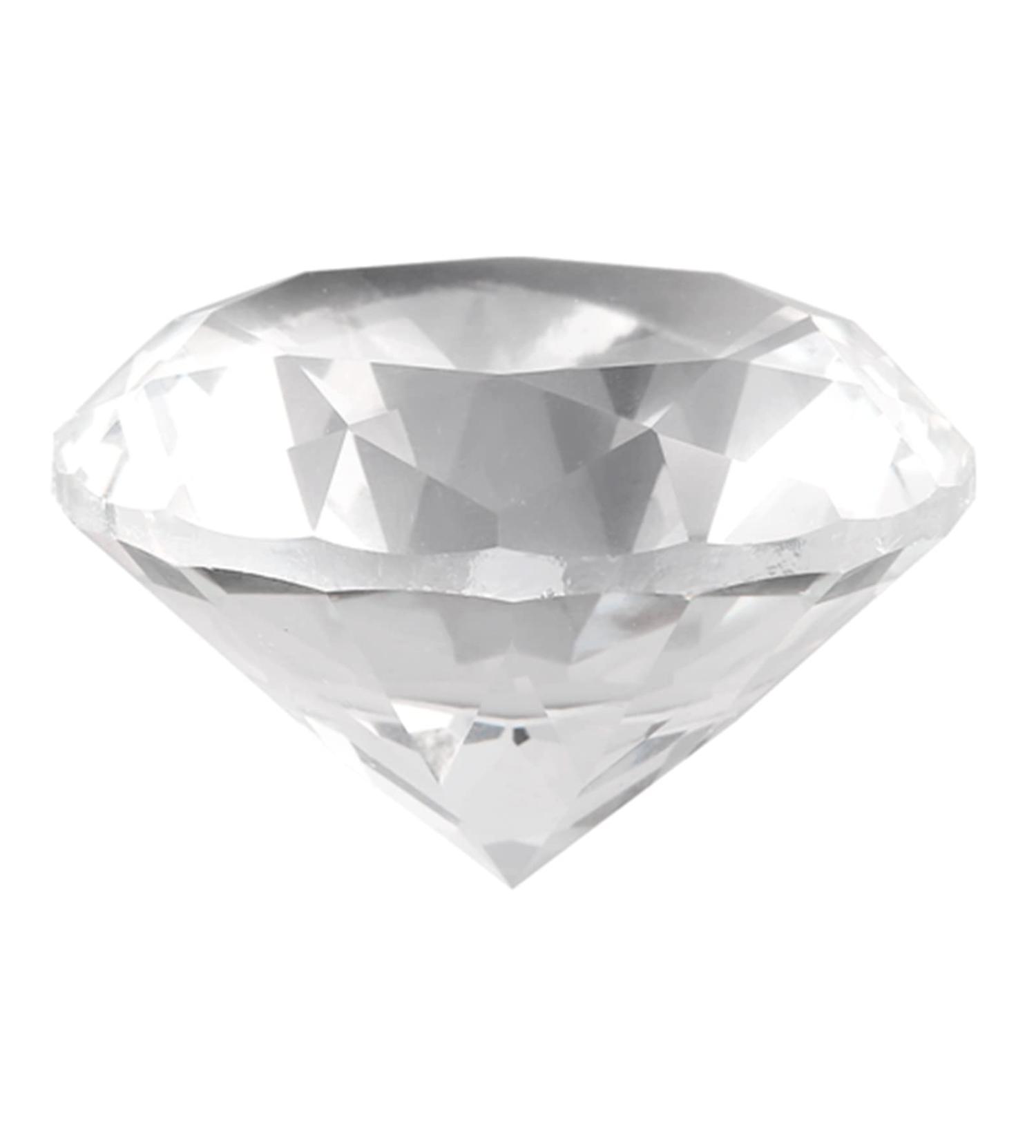 Nail Art Display Glass Crystal Diamond Hand Model Shooting Ornament Manicure Accessories (60 mm White) - Buy Online on GoSupps.com