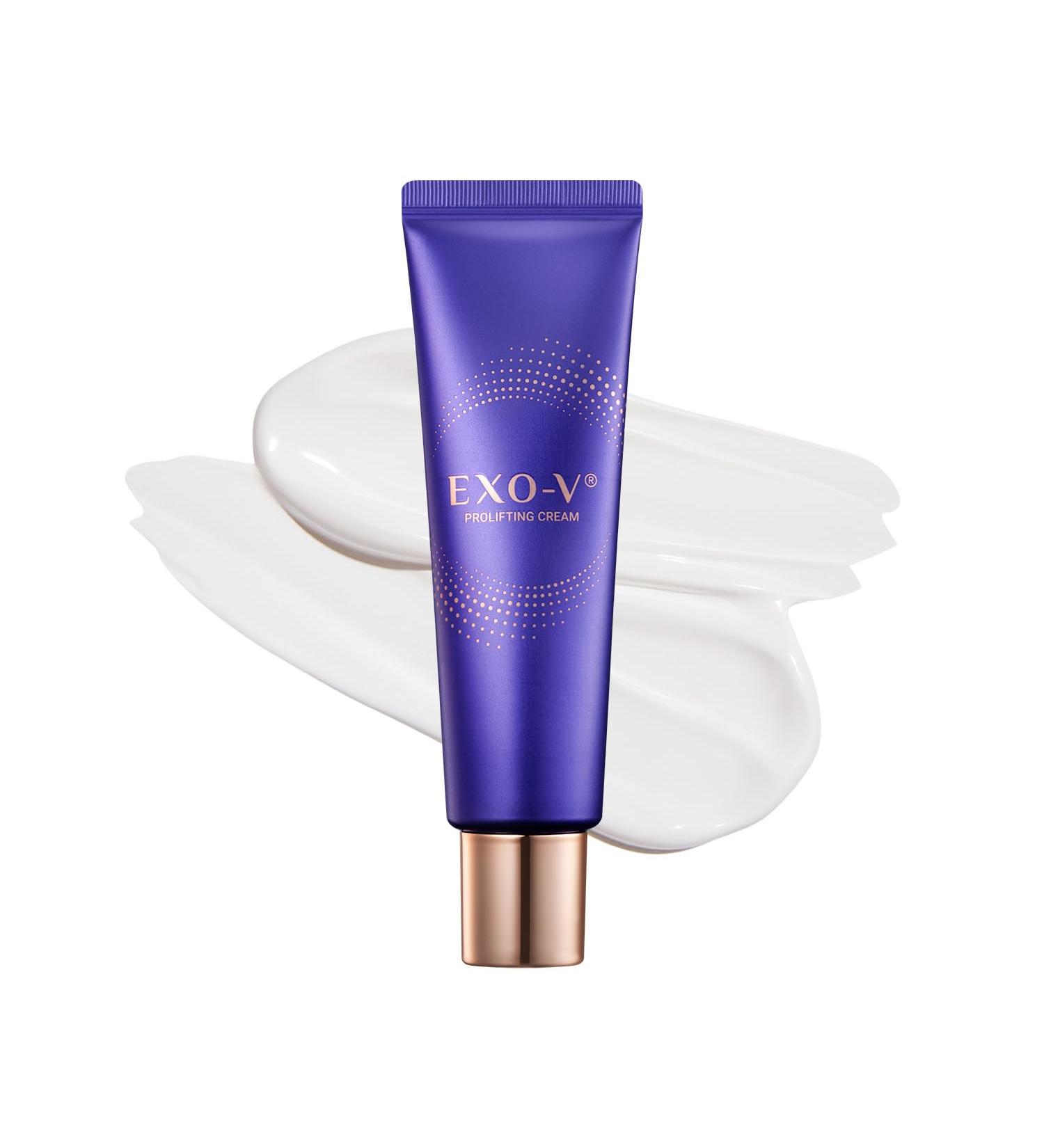 idplacosmetics id EXO-V Prolifting Cream 1.7 fl.oz (50 ml) Exosome Cream 10 000 PPM with Sodium DNA (PDRN) & ID Booster Liposome Hydro LC Gel Matrix Korean moisturizer after microneedling - Buy Online on GoSupps.com