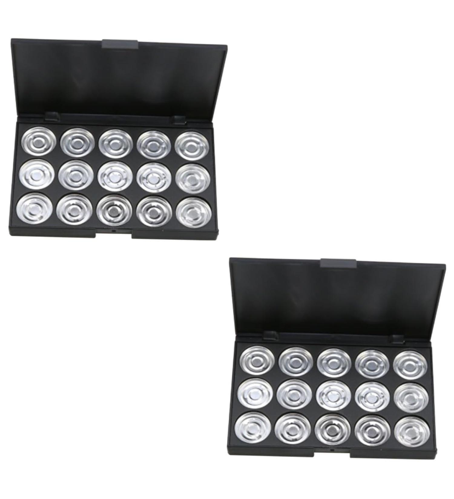 Didiseaon 2pcs 15 Empty Cosmetic Case Travel Makeup Case Estuche De Maquillaje Concealer Cosmetic Box - Buy Online on GoSupps.com