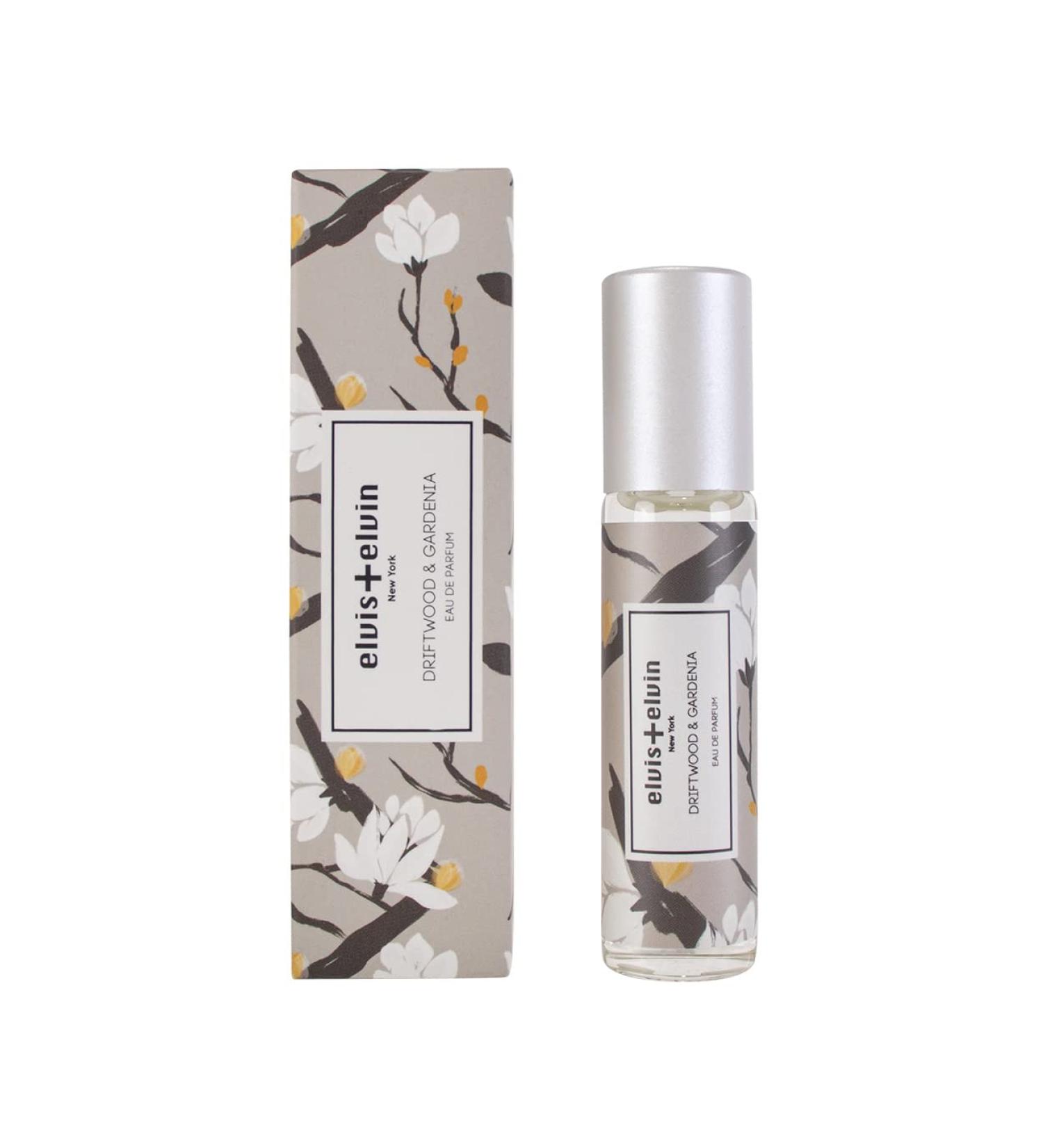 elvis+elvin Clean Eau De Parfum for Women Fragrance Vegan Phthalate & Paraben-Free (Driftwood & Gardenia)