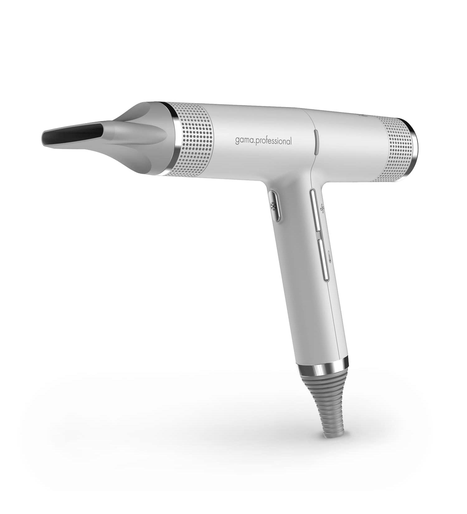 GAMA Italy Professional Hair Dryer - IQ Perfetto Lightweight & Powerful Salon Blow Dryer with Diffuser & Nozzle Attachments (Under 1LB) - Shop Internationally - Buy Online on GoSupps.com