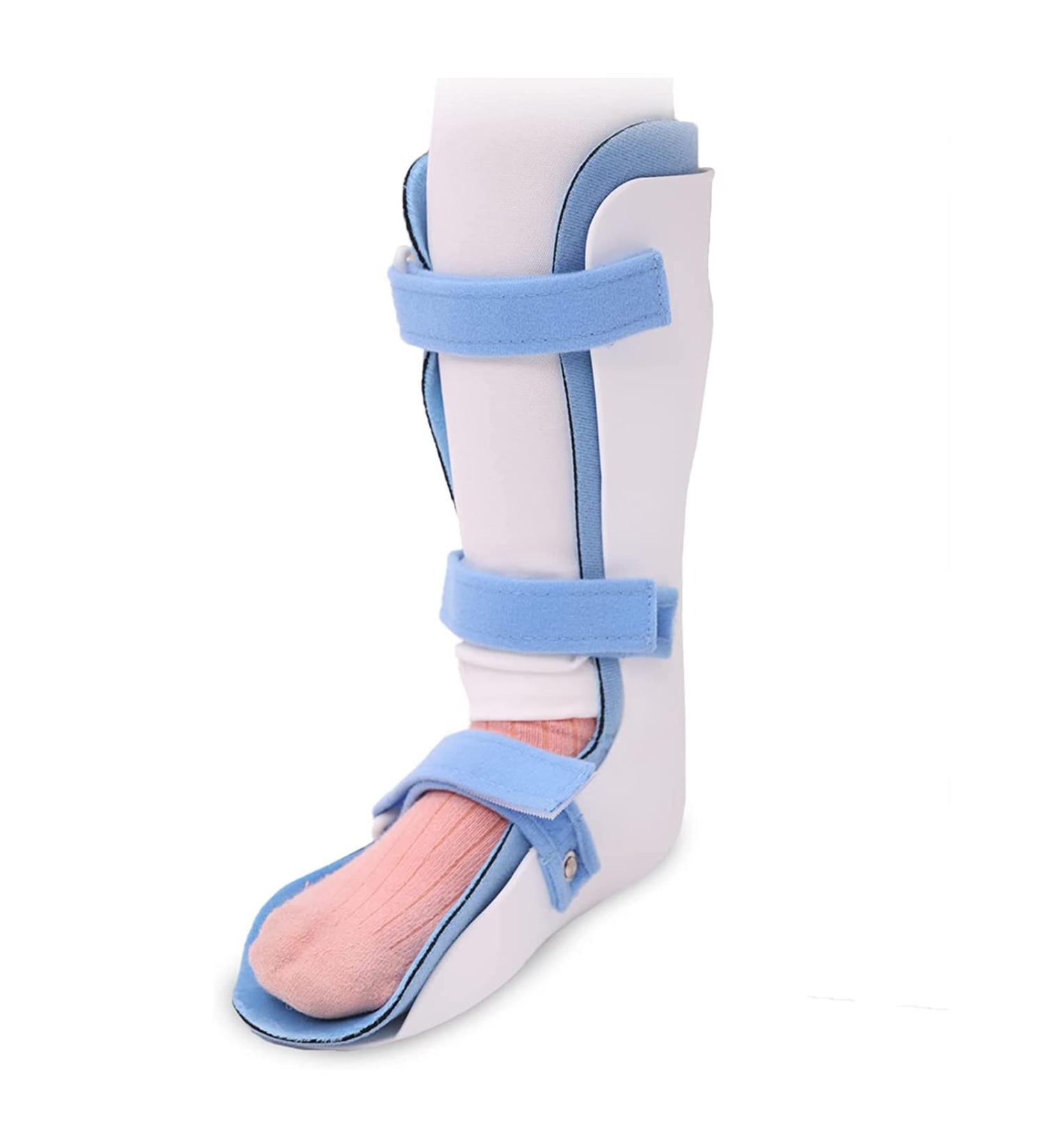 Kids AFO Drop Foot Brace for Ankle Sprain & Rehabilitation - Small Right Size for Children & Toddlers - Foot Stabilizer for Injuries, Fractures & Post-Surgery Support - Buy Online on GoSupps.com