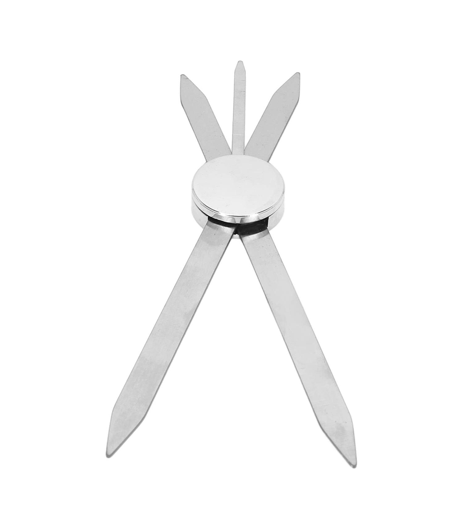 Eyebrow Makeup Ruler Eyebrow Mapping Ruler Eyebrow Stencil Ruler Stainless Steel 3 Point Positioning Eyebrow Makeup Ruler for Microblading Silver - Buy Online on GoSupps.com