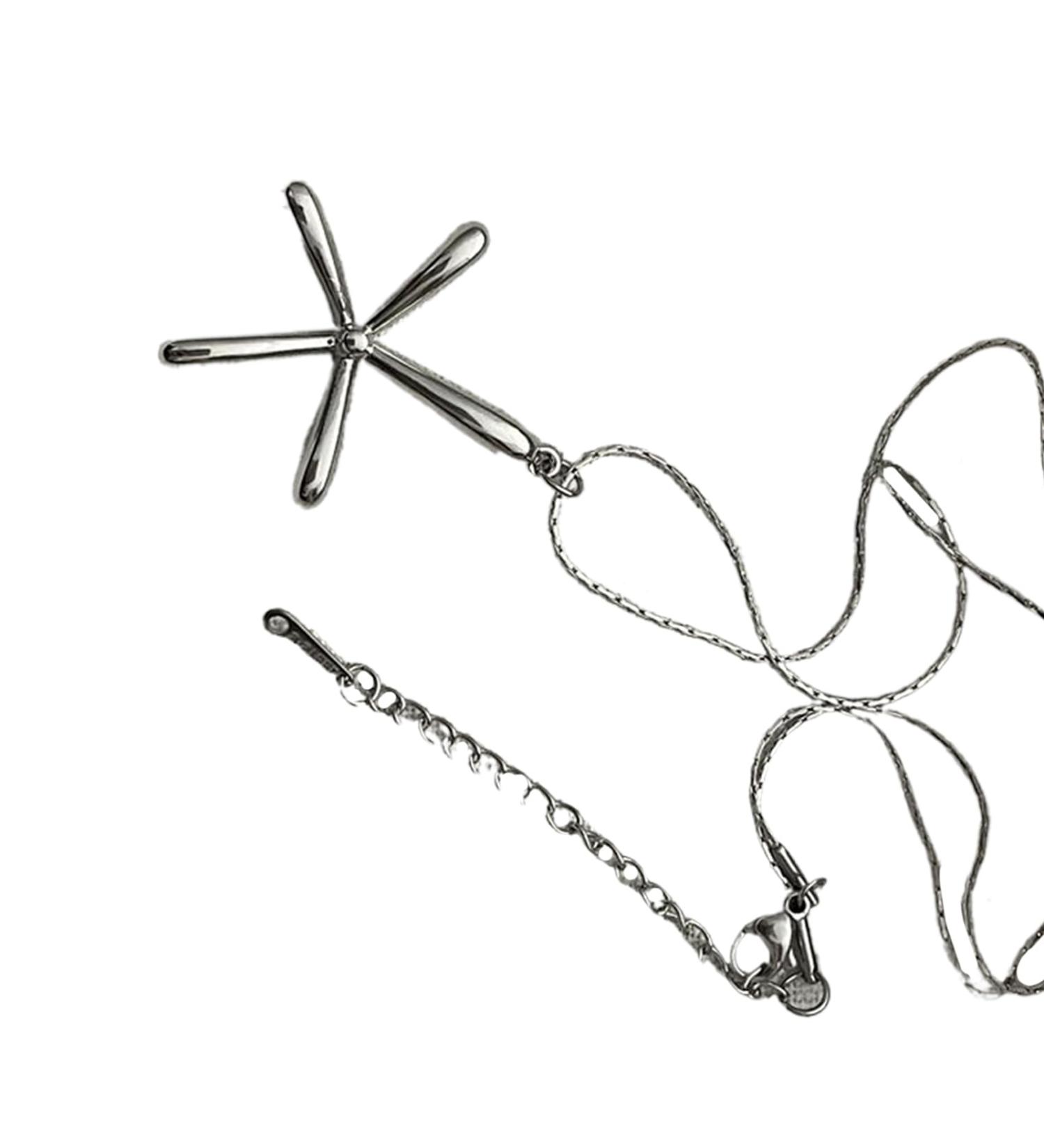 Oralgo Adjustable Silver Loop Trailer Choker Necklace for Women & Girls - Simple Collarbone Jewelry - Buy Online on GoSupps.com