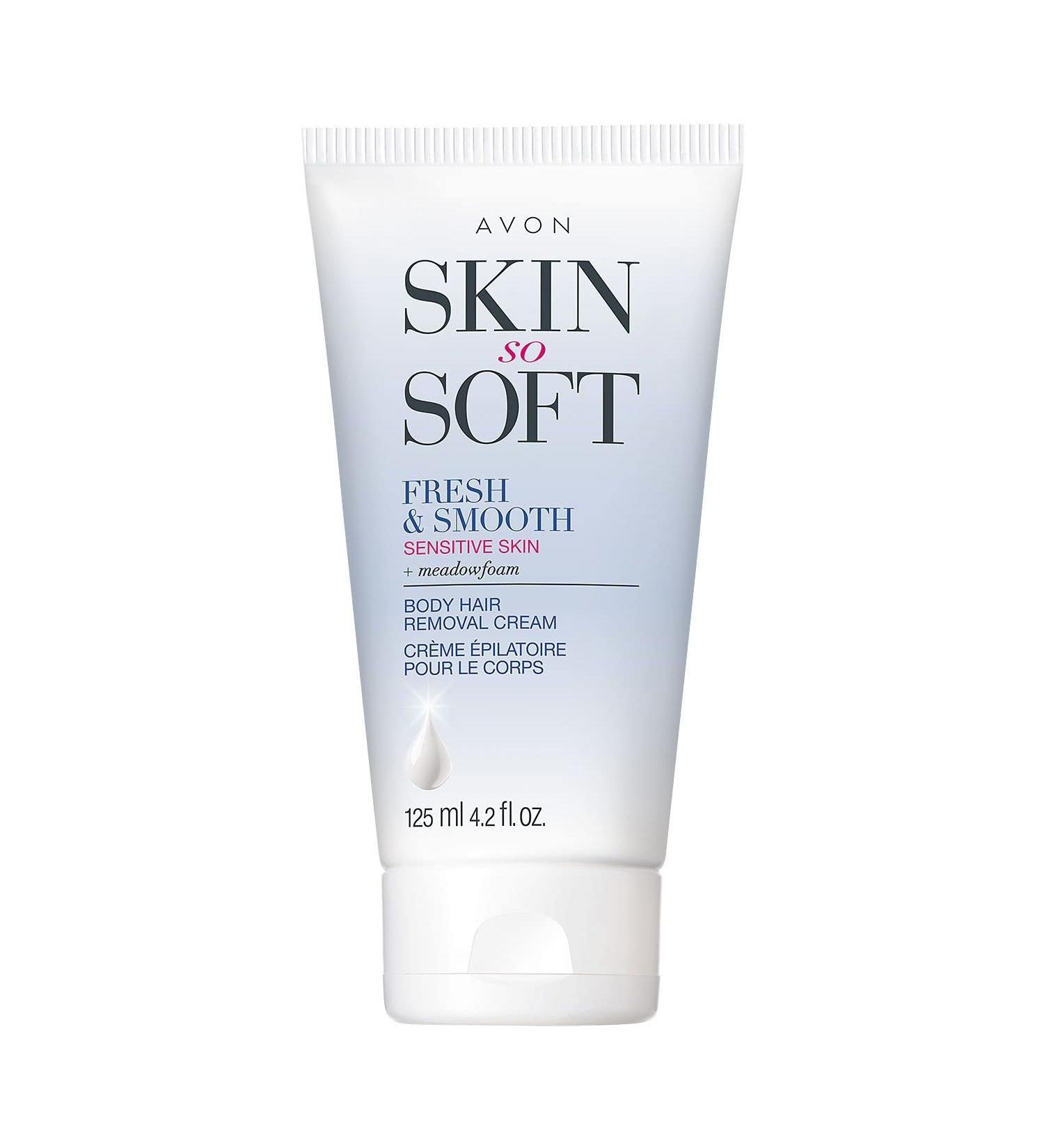 Avon SSS Fresh & Smooth Hair Removal Cream Sensitive Skin 4.2 Oz.