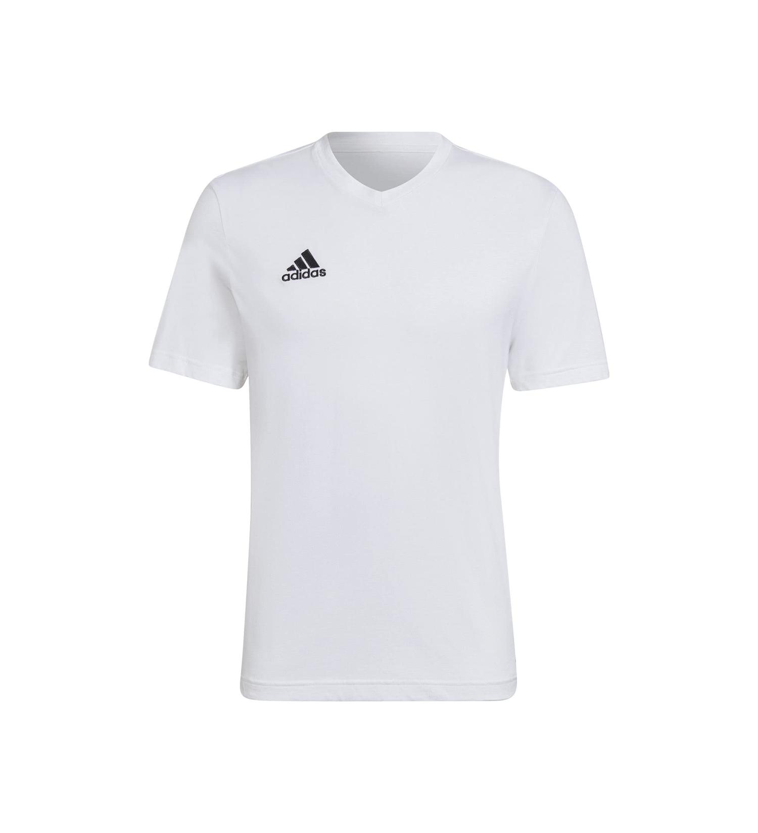 Buy adidas Men's Entrada 22 T-Shirt - L White | International Shipping Available - Buy Online on GoSupps.com