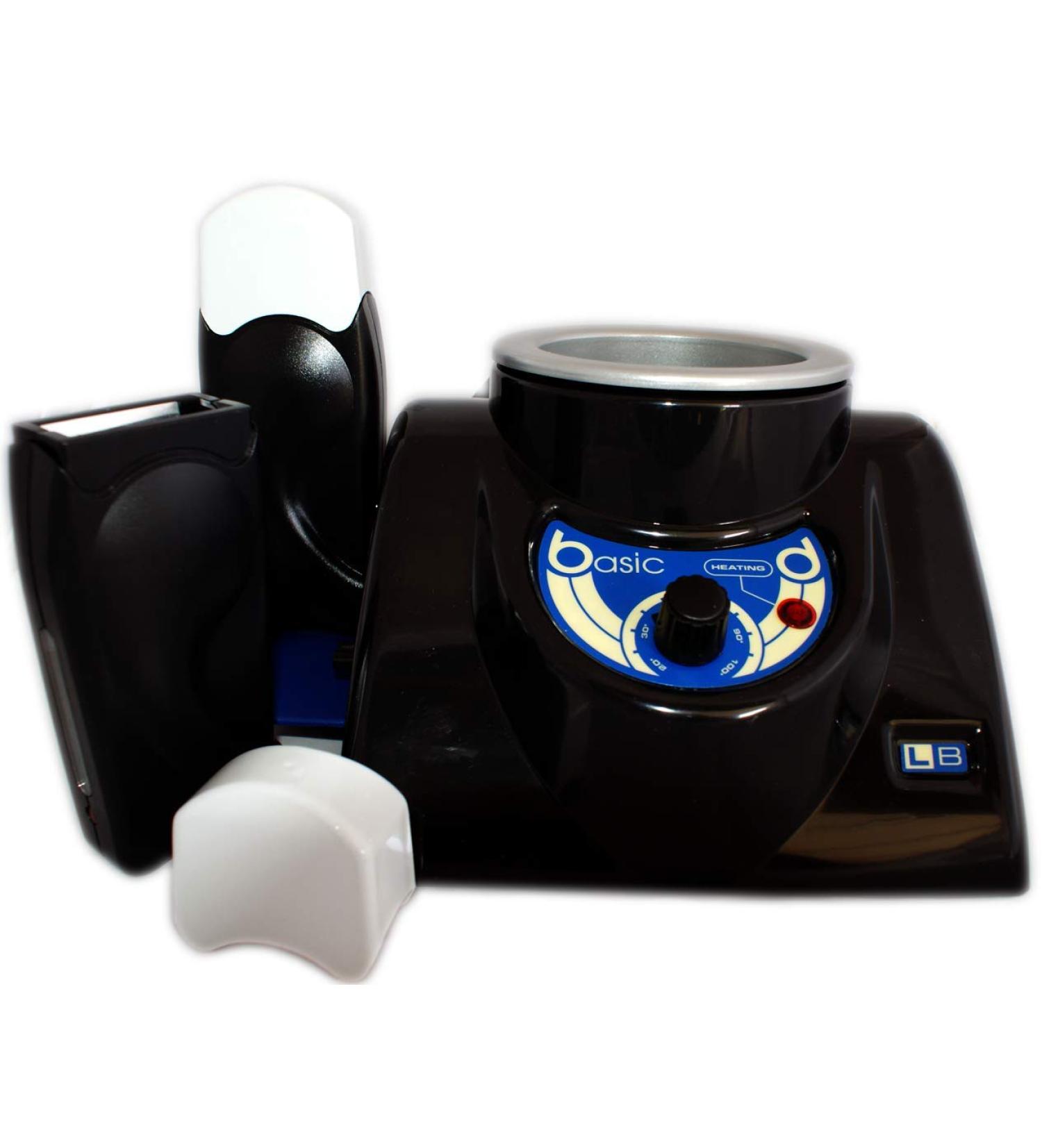 Buy Epilwax Electric Epilator for Women - Professional Hair Remover Black - 800ml Container & 2 Roll-On Wax Heaters - Shop Internationally! - Buy Online on GoSupps.com