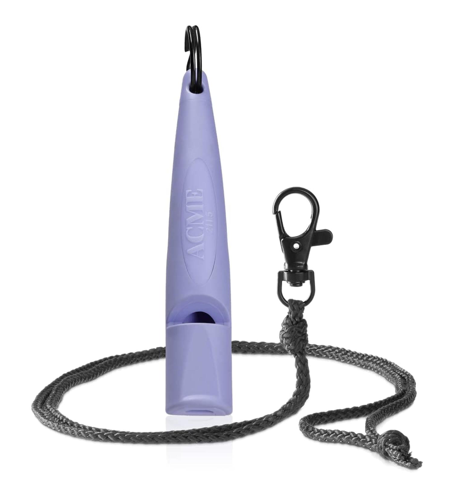 Acme Dog Whistle No. 210.5 Free Matt Black Pipe Band | Ideal for Recall | Large Reach & Standardized Frequency (Violet) | International Shipping Available - Buy Online on GoSupps.com