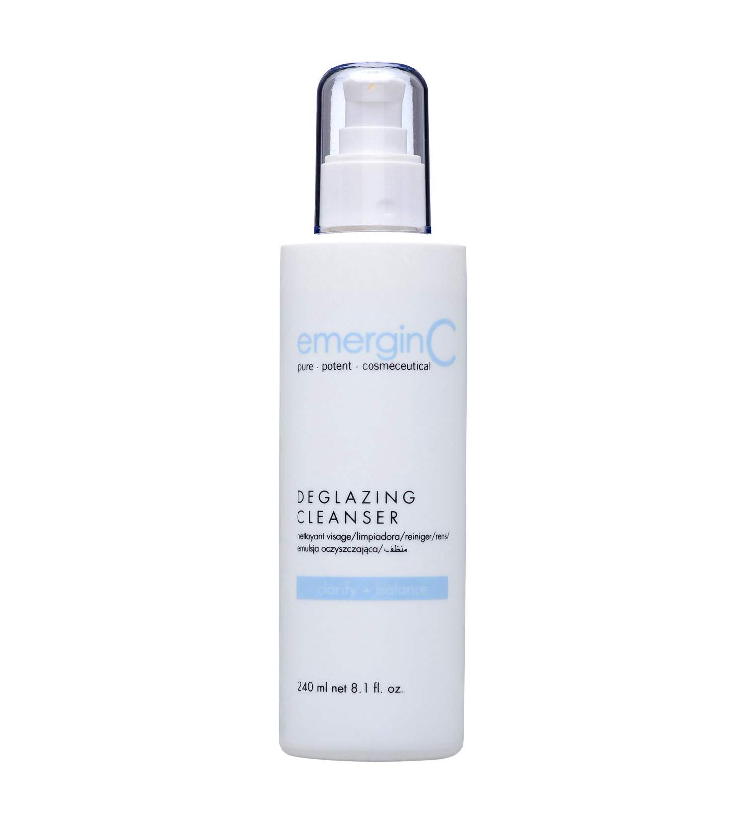 emerginC Deglazing Cleanser - Face Wash for Oily Combination + Blemish Prone Skin Soap-Free Facial Cleanser (8.1 oz 240 ml) - Buy Online on GoSupps.com